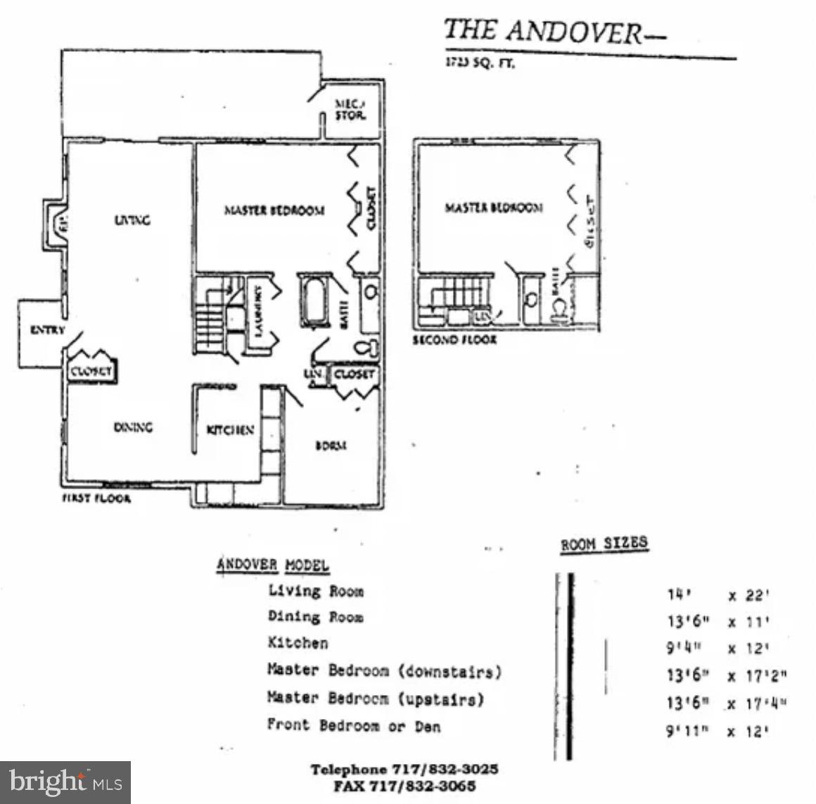 2159 Wexford Road Palmyra, PA 17078 - Photo 5 of 5 Andover Floorplan from Rockledge