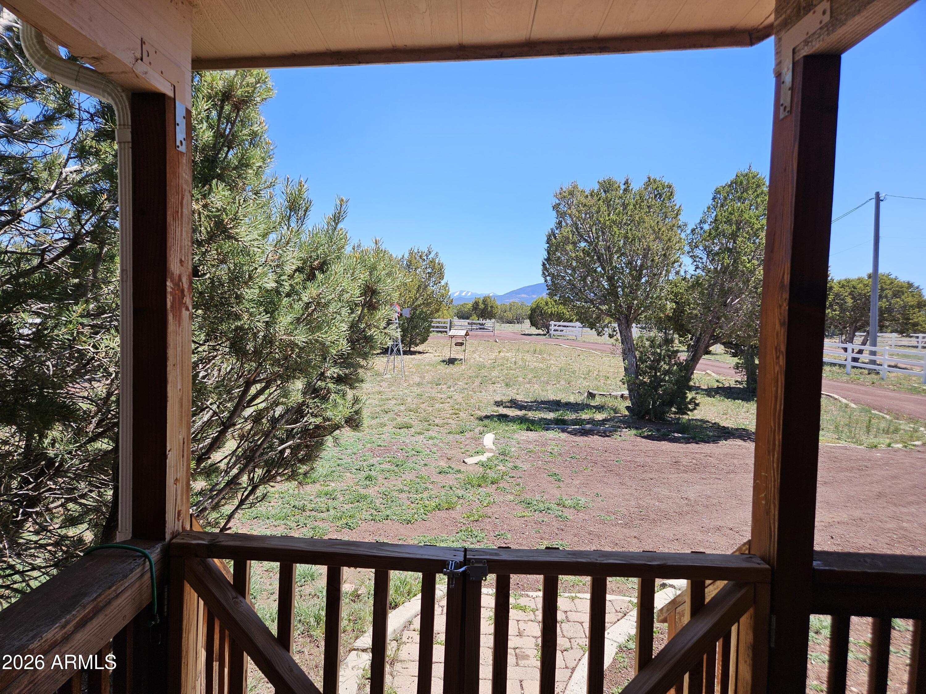 8400 North Red Lake Road Williams, AZ 86046 - Photo 8 of 37 View From Front Porch