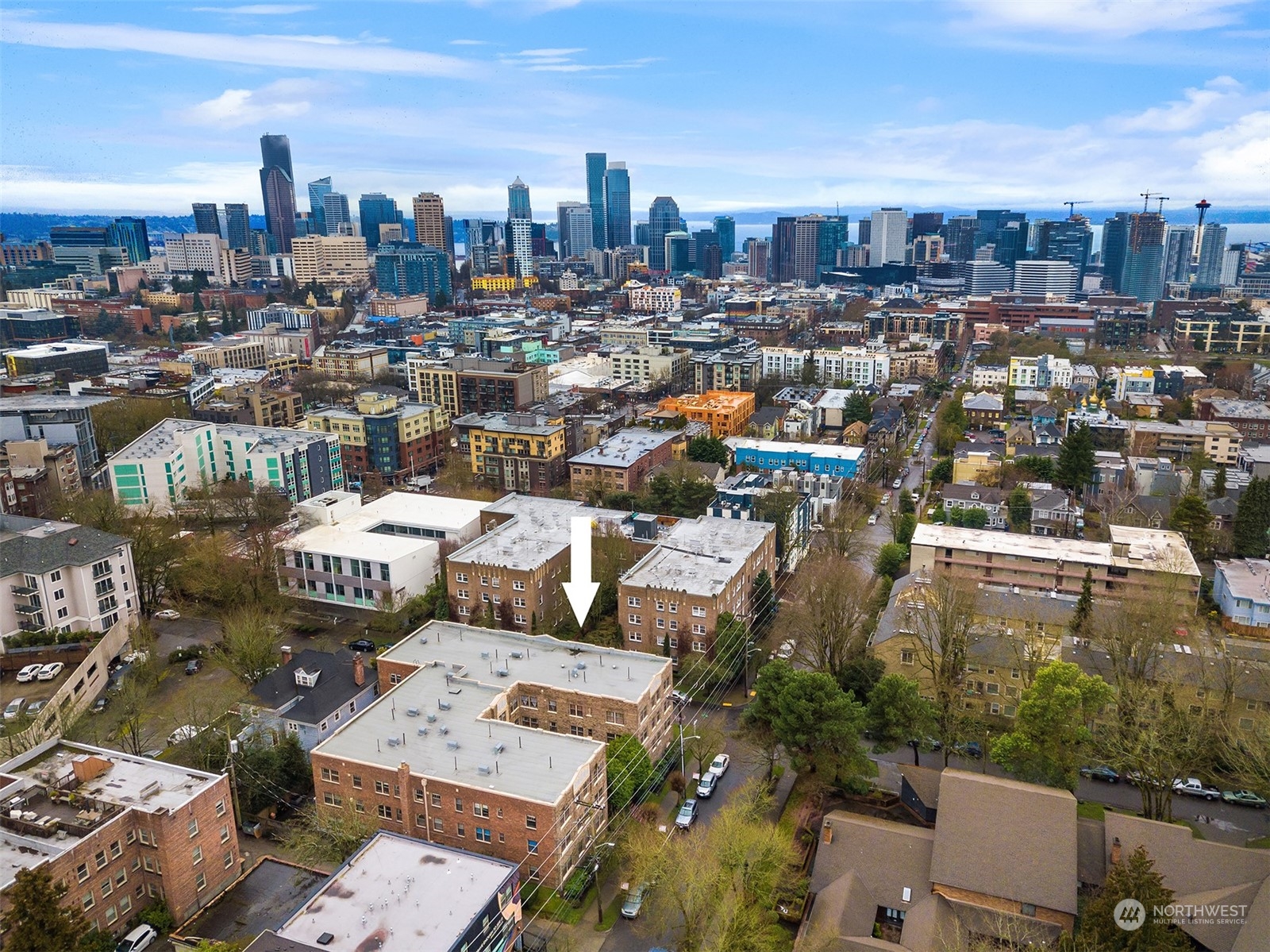 1605 East Olive Street, Unit 208 Seattle, WA 98122 - Photo 28 of 28 a picture of city view