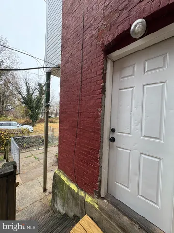 a view of a yard with trees