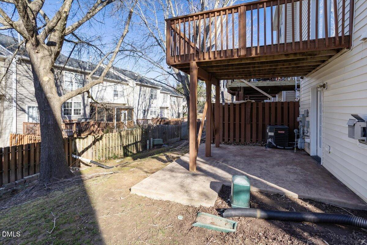 5531 Crabtree Park Court Raleigh, NC 27612 - Photo 37 of 41 a view of entryway with wooden floor