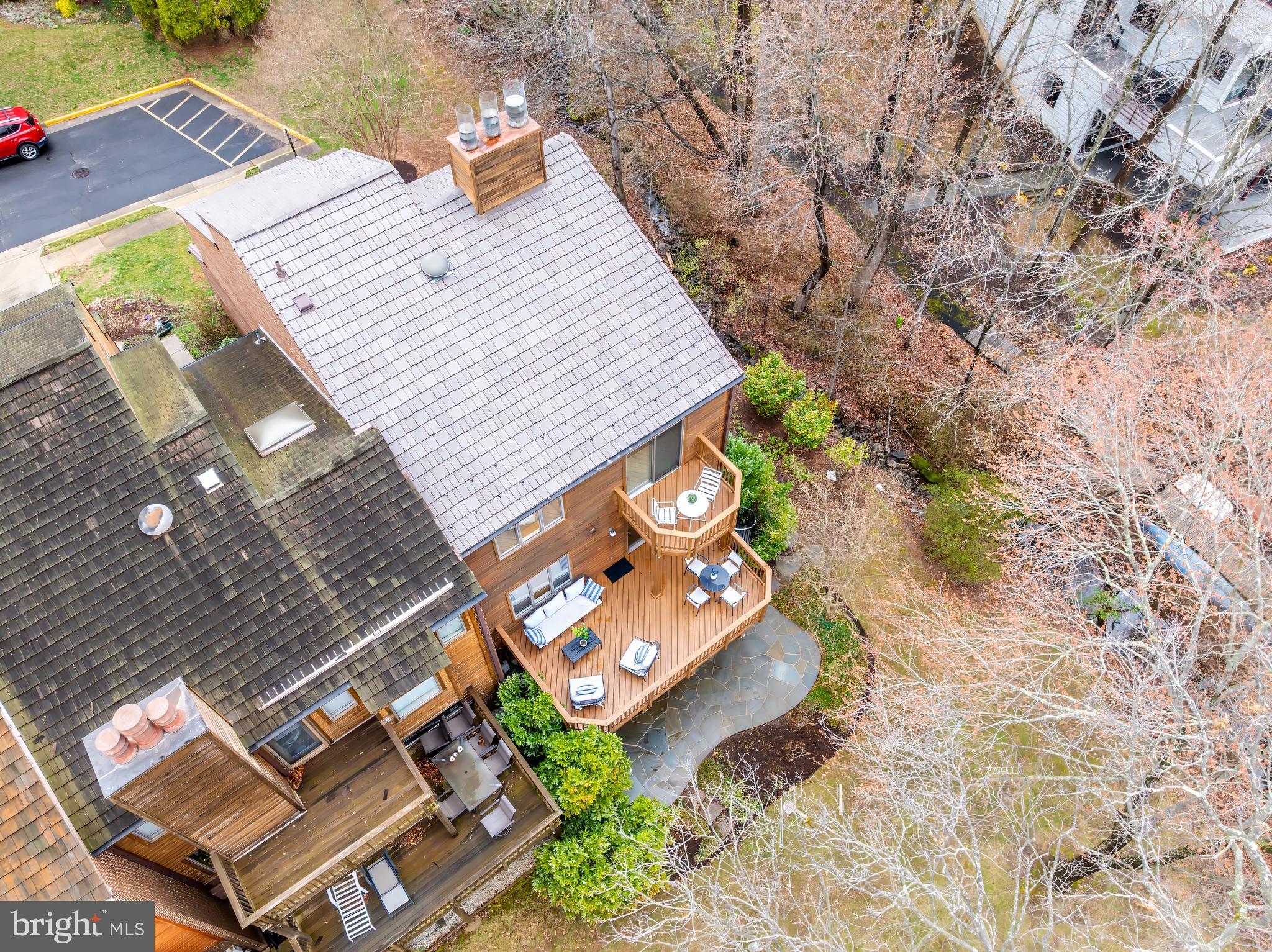 2261 Cedar Cove Court Reston, VA 20191 - Photo 99 of 102 an aerial view of a house with a yard