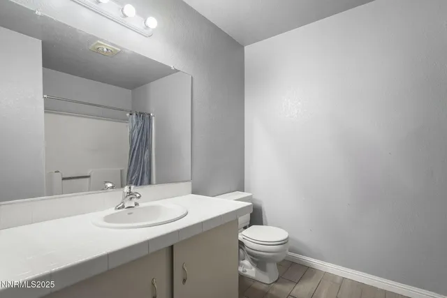 a bathroom with a sink and a toilet