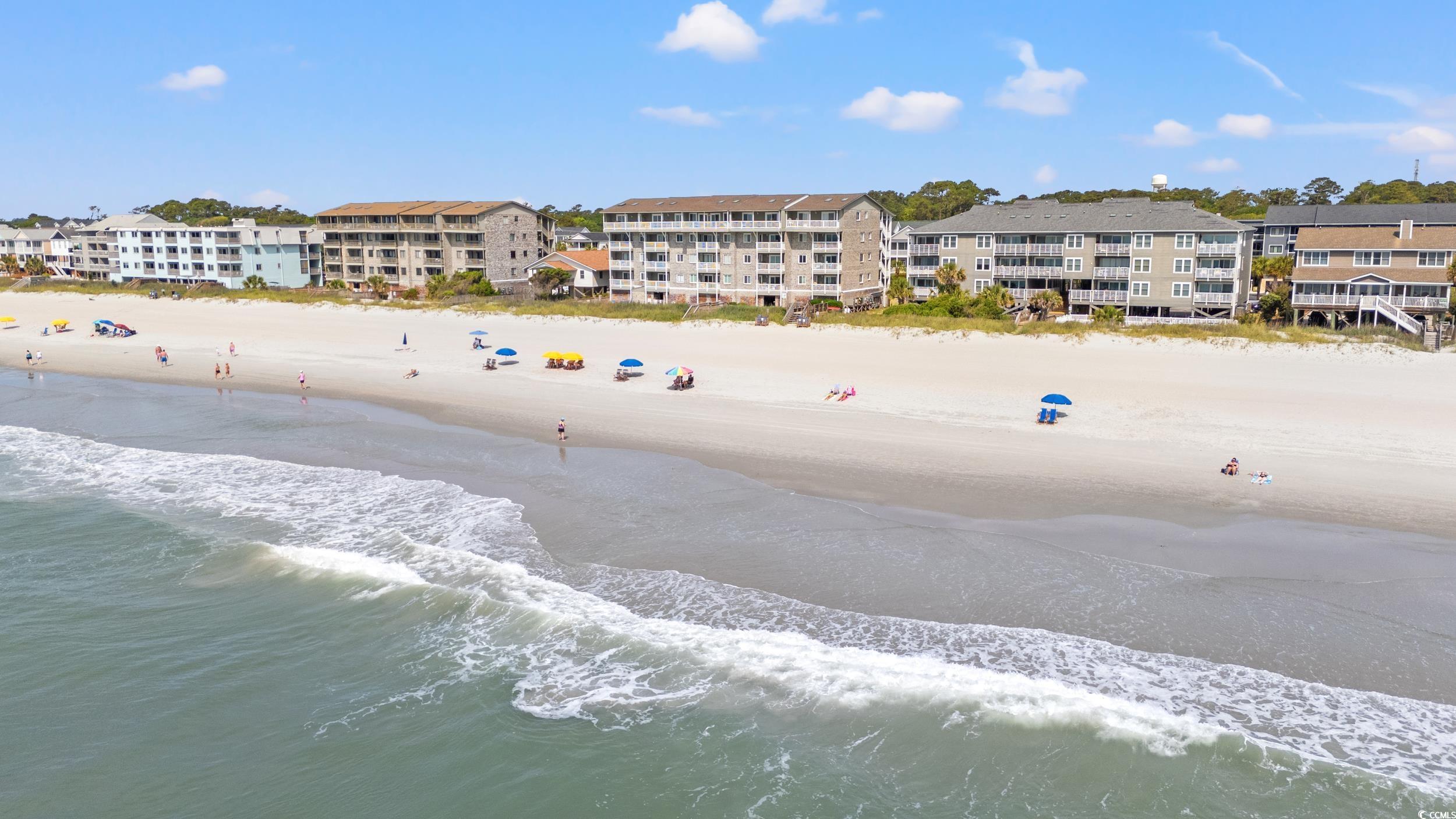 917 Ocean Boulevard South, Unit 304 Surfside Beach, SC 29575 - Photo 34 of 38 Water view with local beach