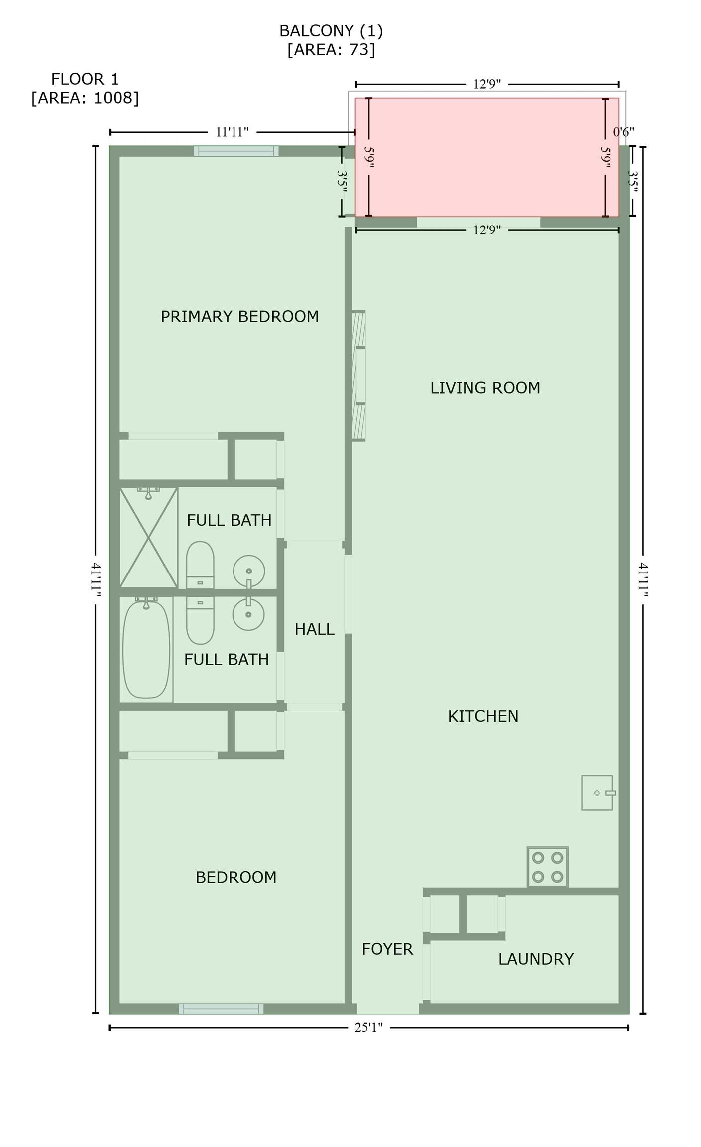 917 Ocean Boulevard South, Unit 304 Surfside Beach, SC 29575 - Photo 37 of 38 View of property floor plan