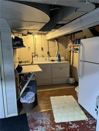 a room with furniture and a window