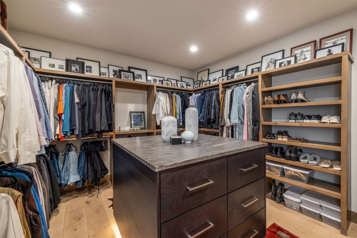 194 Angler Mountain Ranch Road Silverthorne, CO 80498 - Photo 25 of 50 a view of walk in closet with clothes and shoes