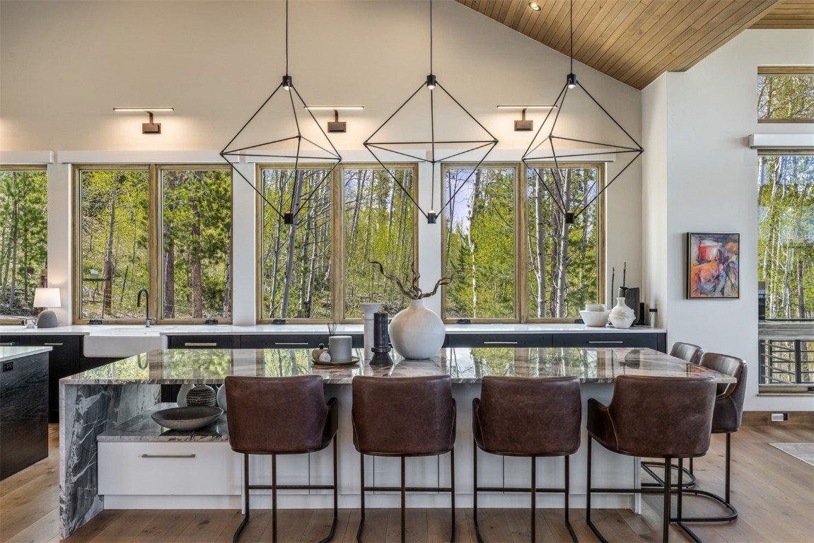 194 Angler Mountain Ranch Road Silverthorne, CO 80498 - Photo 10 of 50 a view of a living room with furniture window and outside view