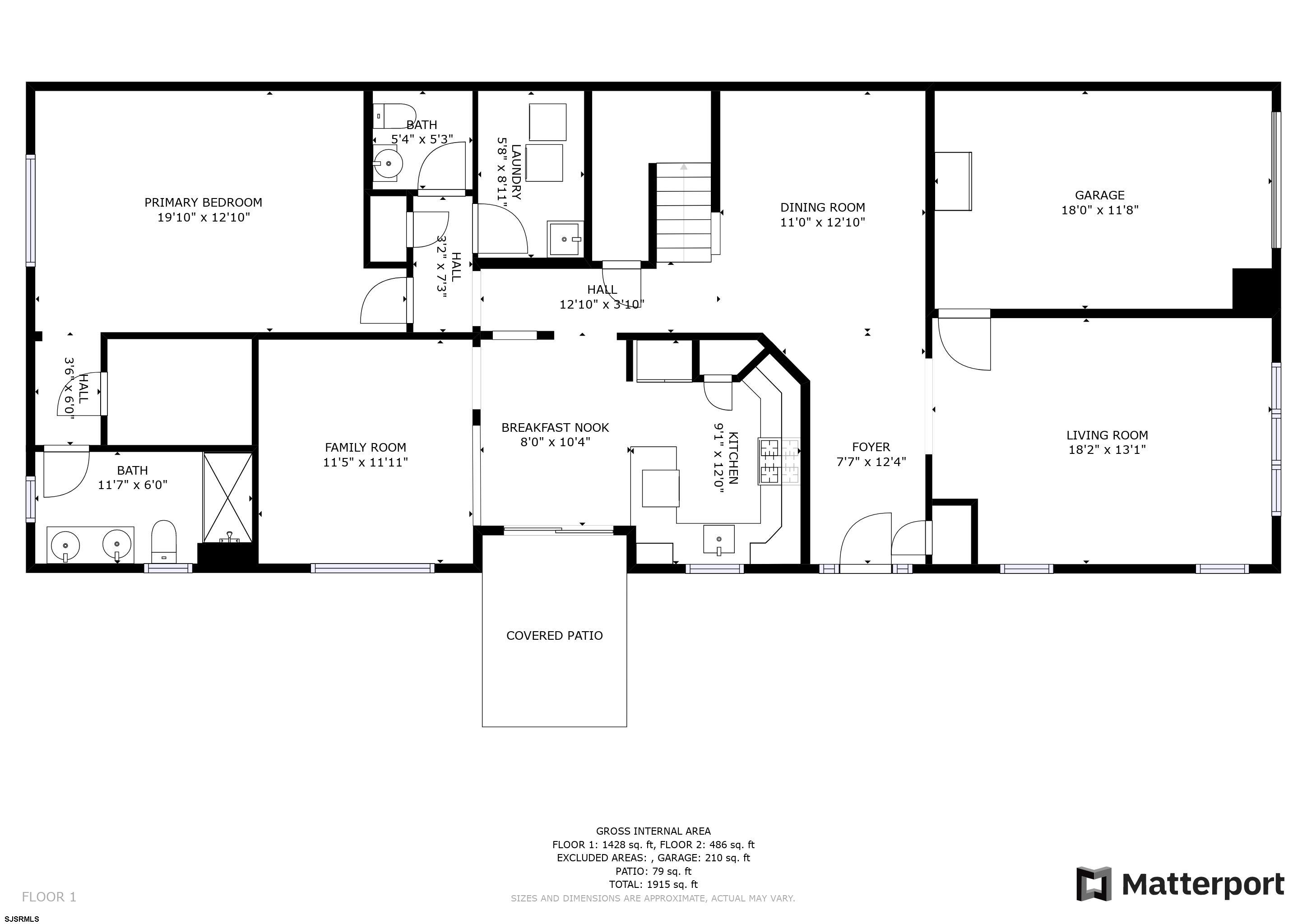62 Ables Run Drive Absecon, NJ 08201 - Photo 34 of 38 a picture of a floor plan