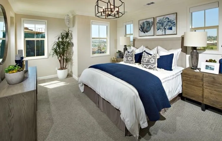 1099 Delpy View Point Vista, CA 92084 - Photo 8 of 15 a spacious bedroom with bed and window
