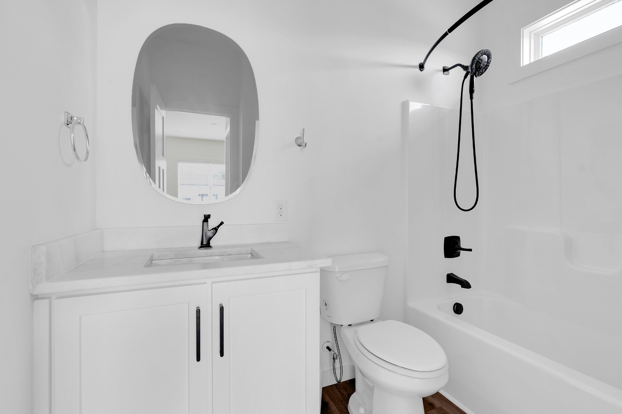 65 Duncan Lane Winchester, TN 37398 - Photo 17 of 55 a bathroom with a granite countertop sink a toilet and a mirror