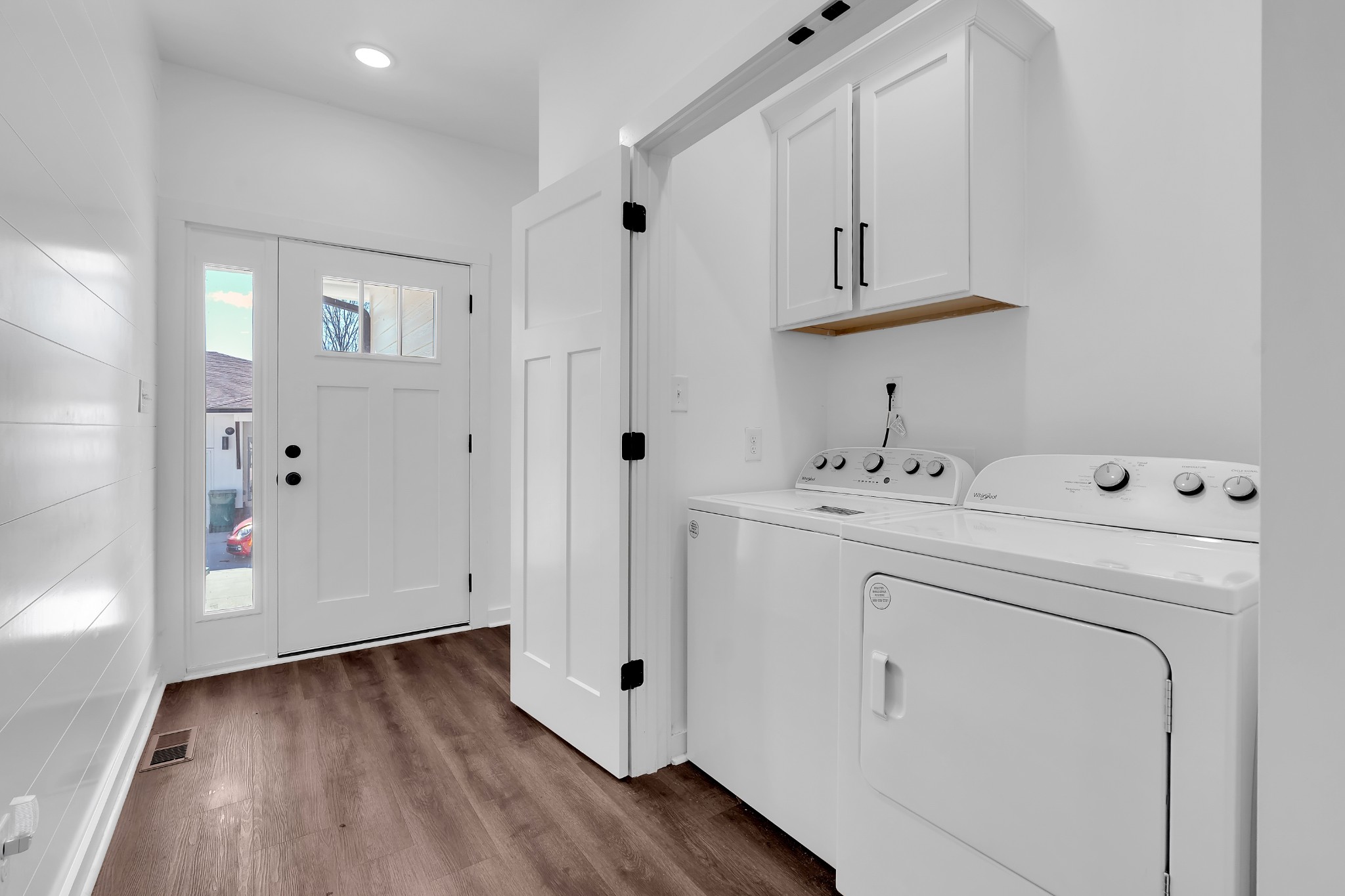 65 Duncan Lane Winchester, TN 37398 - Photo 46 of 55 a utility room with cabinets washer and dryer