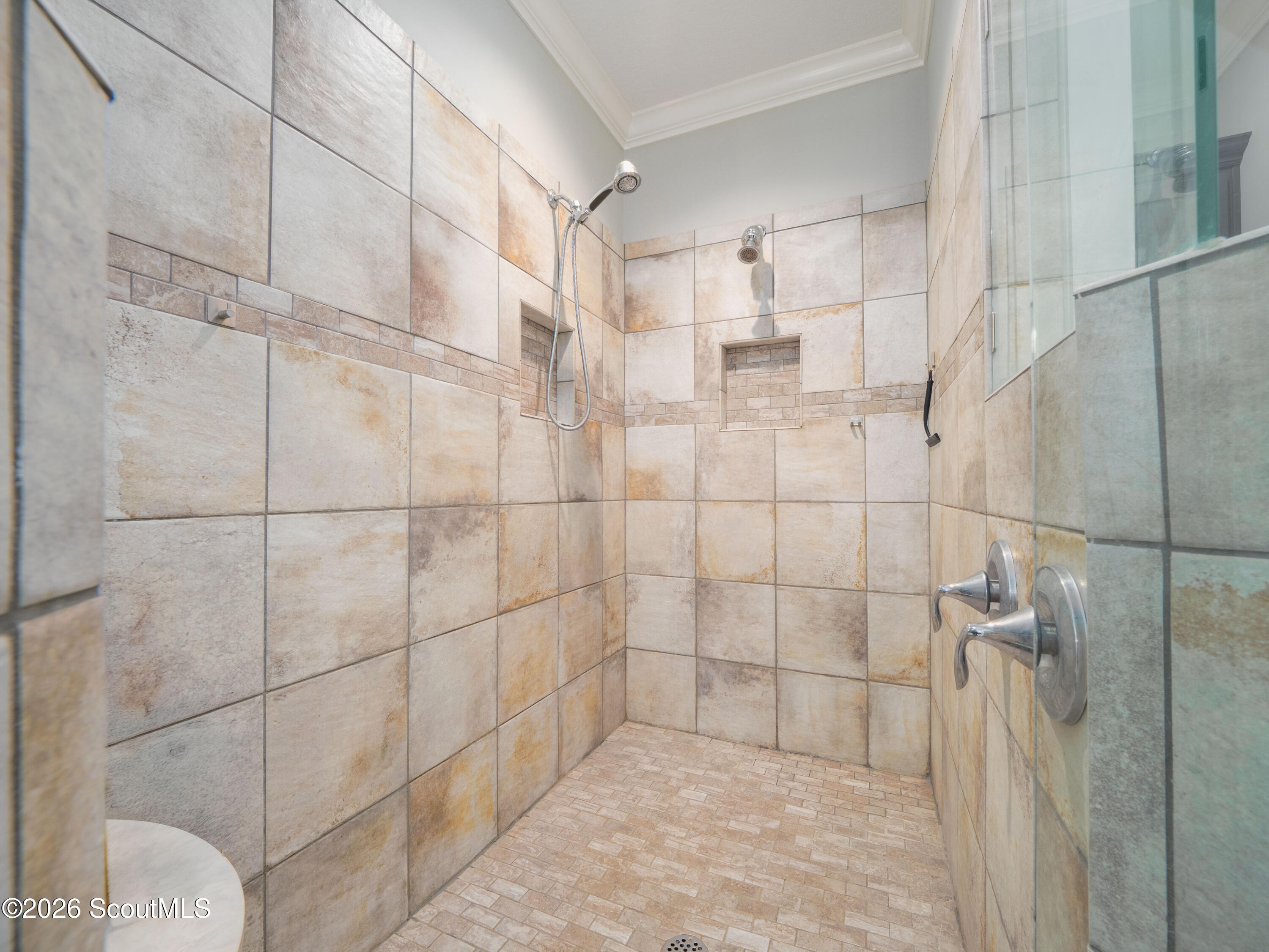 79 Manatee Court Waverly, GA 31565 - Photo 30 of 56 Primary bathroom shower, with double shower head