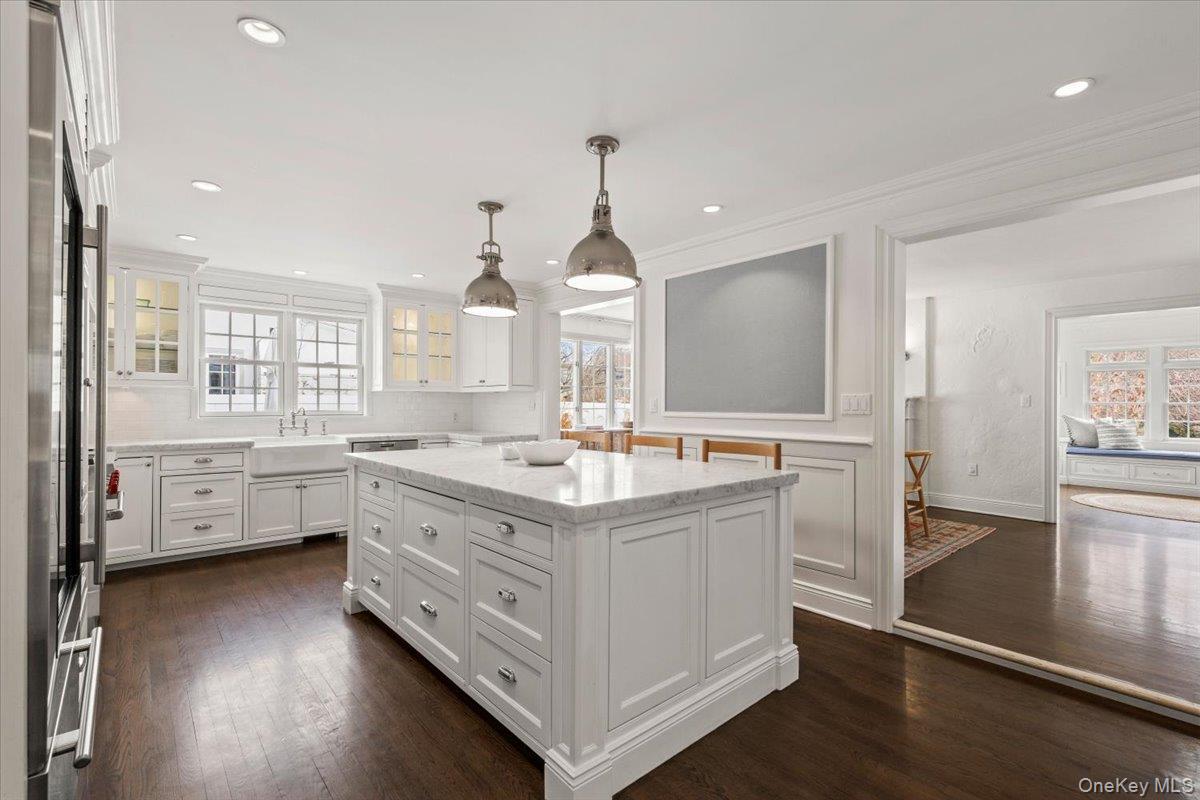 2 Cowles Avenue Rye, NY 10580 - Photo 11 of 35 a kitchen with sink stove and cabinets