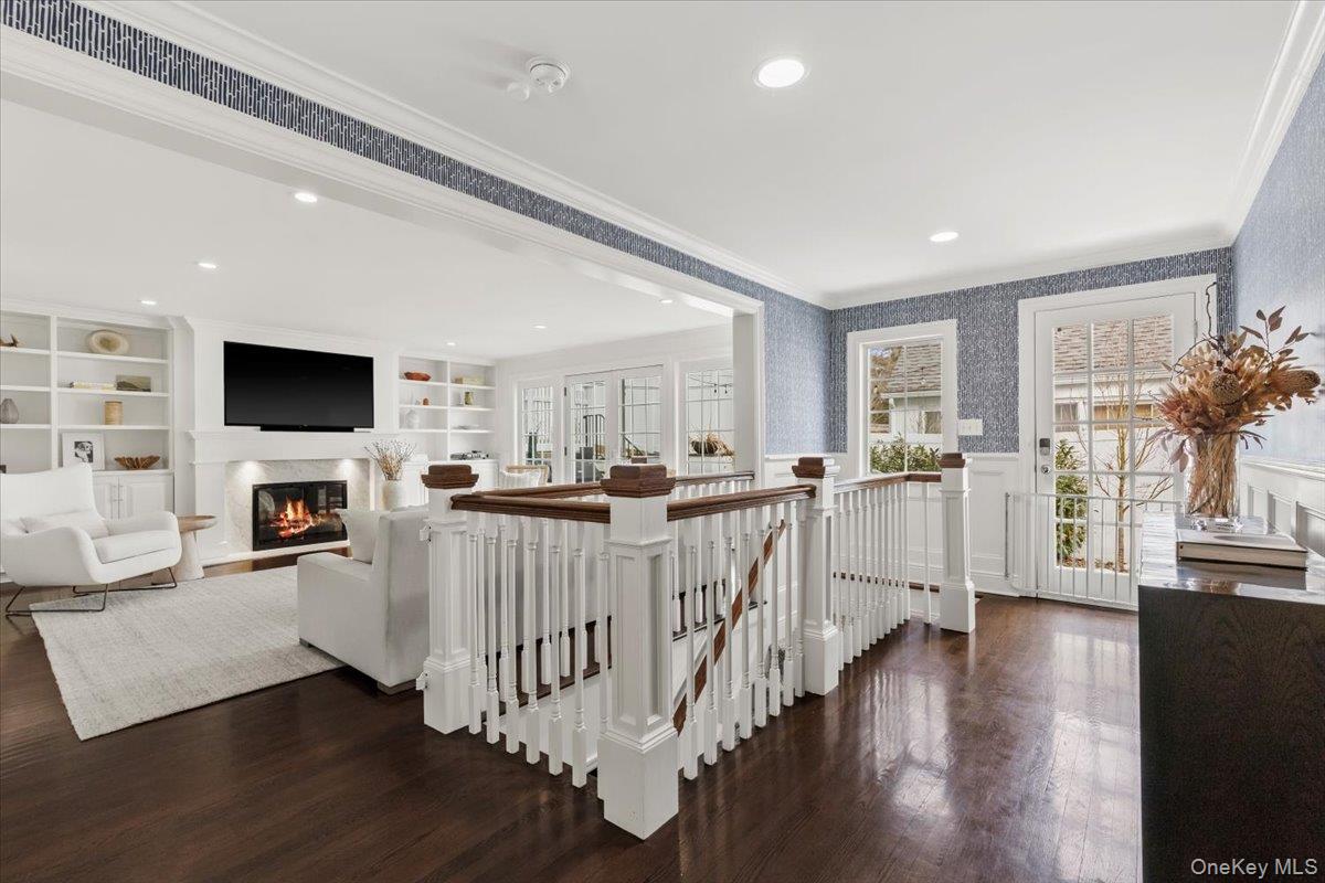 2 Cowles Avenue Rye, NY 10580 - Photo 15 of 35 a view of a living room or kitchen and a wooden floor