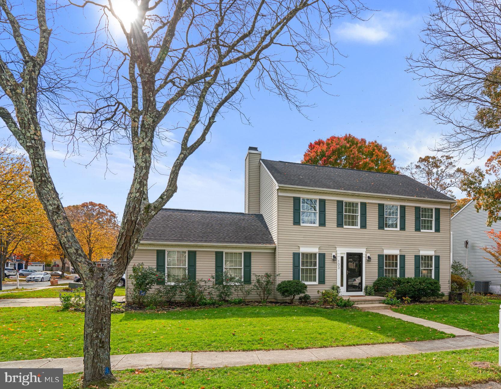 103 Idlewild Road Severna Park, MD 21146 - Photo 1 of 39 a front view of a house with a garden