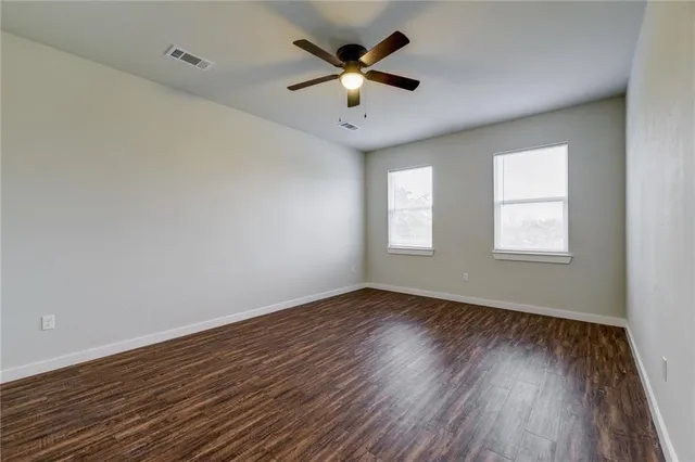 wooden floor in an empty room