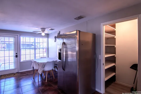 a view of front door with hallway
