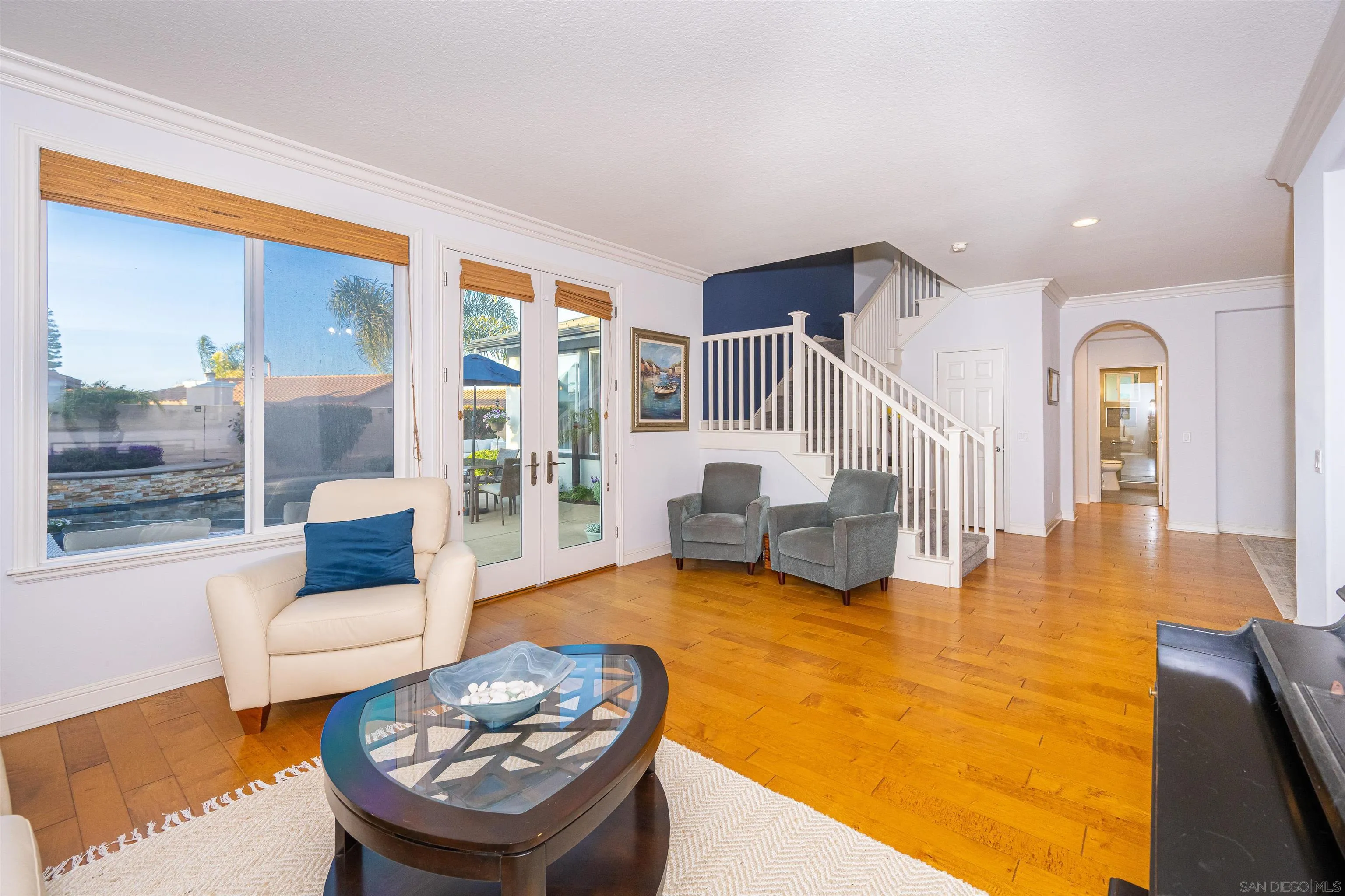 1540 Weatherly Road Carlsbad, CA 92011 - Photo 25 of 58 a living room with furniture and a large window