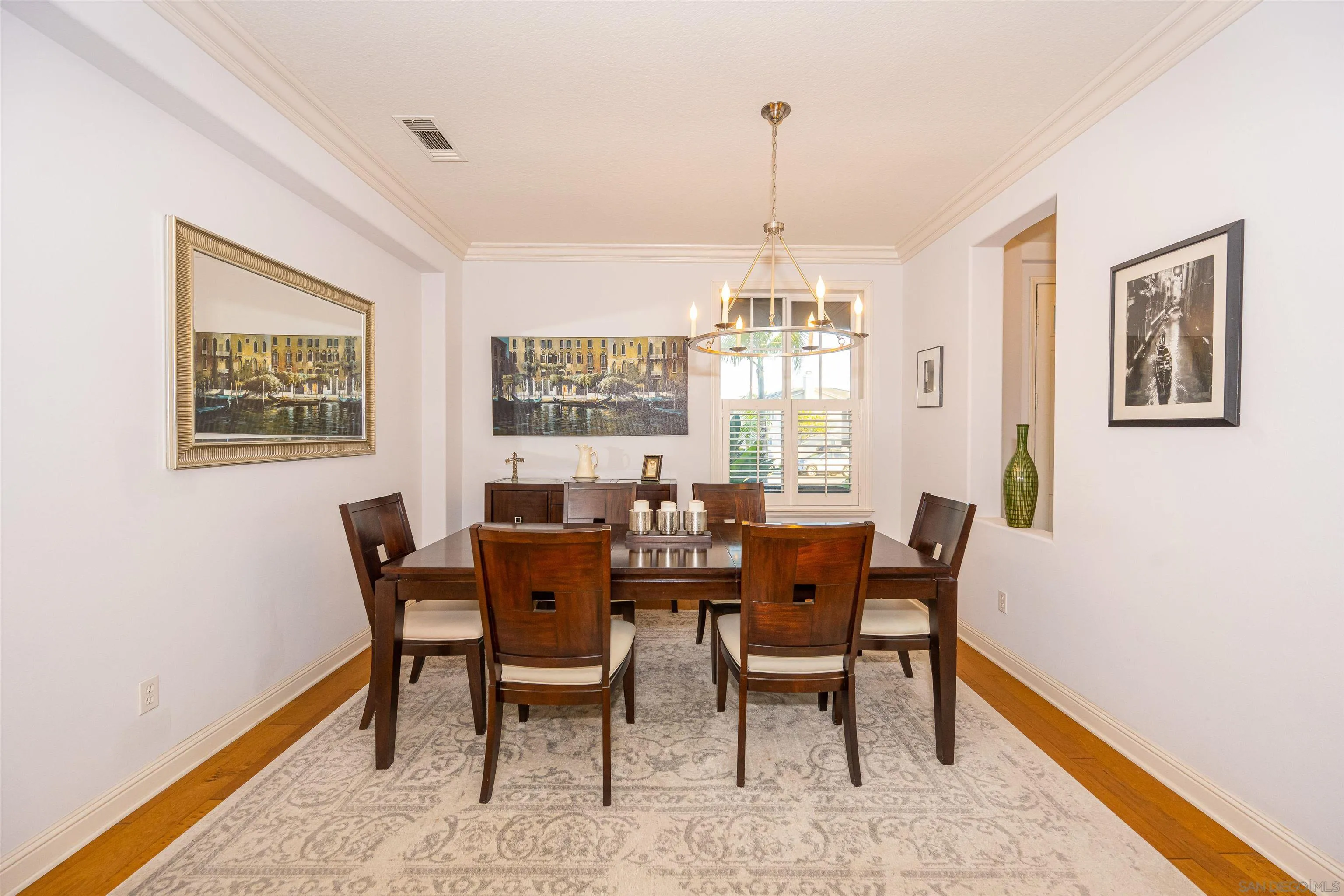 1540 Weatherly Road Carlsbad, CA 92011 - Photo 27 of 58 a view of a dining room with furniture