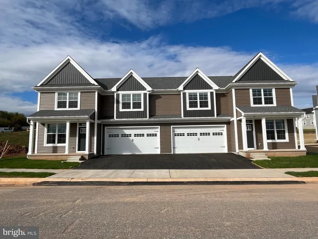 front view of residential houses