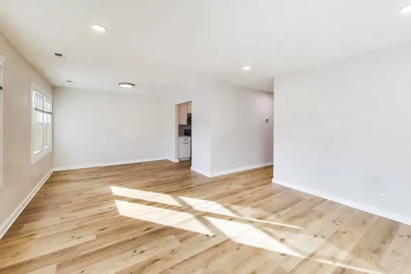 a view of empty room