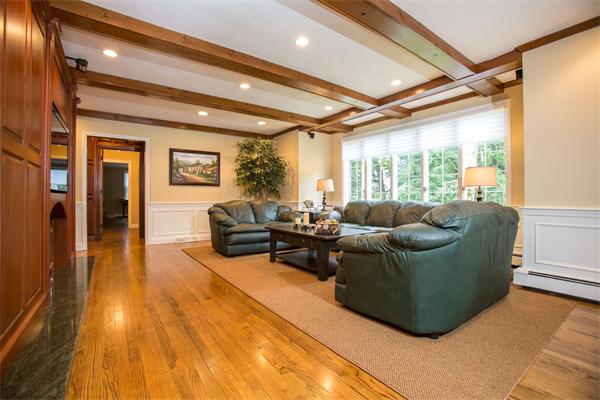 42 Bellevue Road Wellesley, MA 02481 - Photo 6 of 13 a living room with furniture and a large window