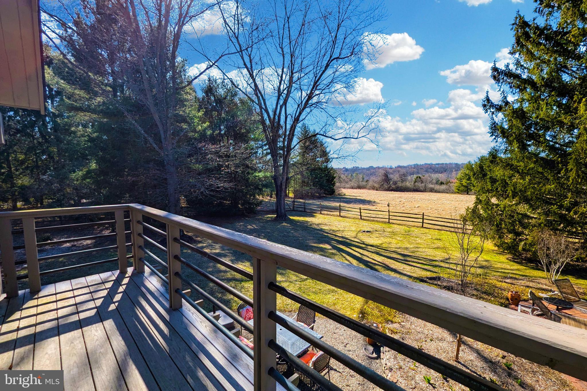5997 Stovers Mill Road Doylestown, PA 18902 - Photo 19 of 32 View from Primary Suite Deck Balcony