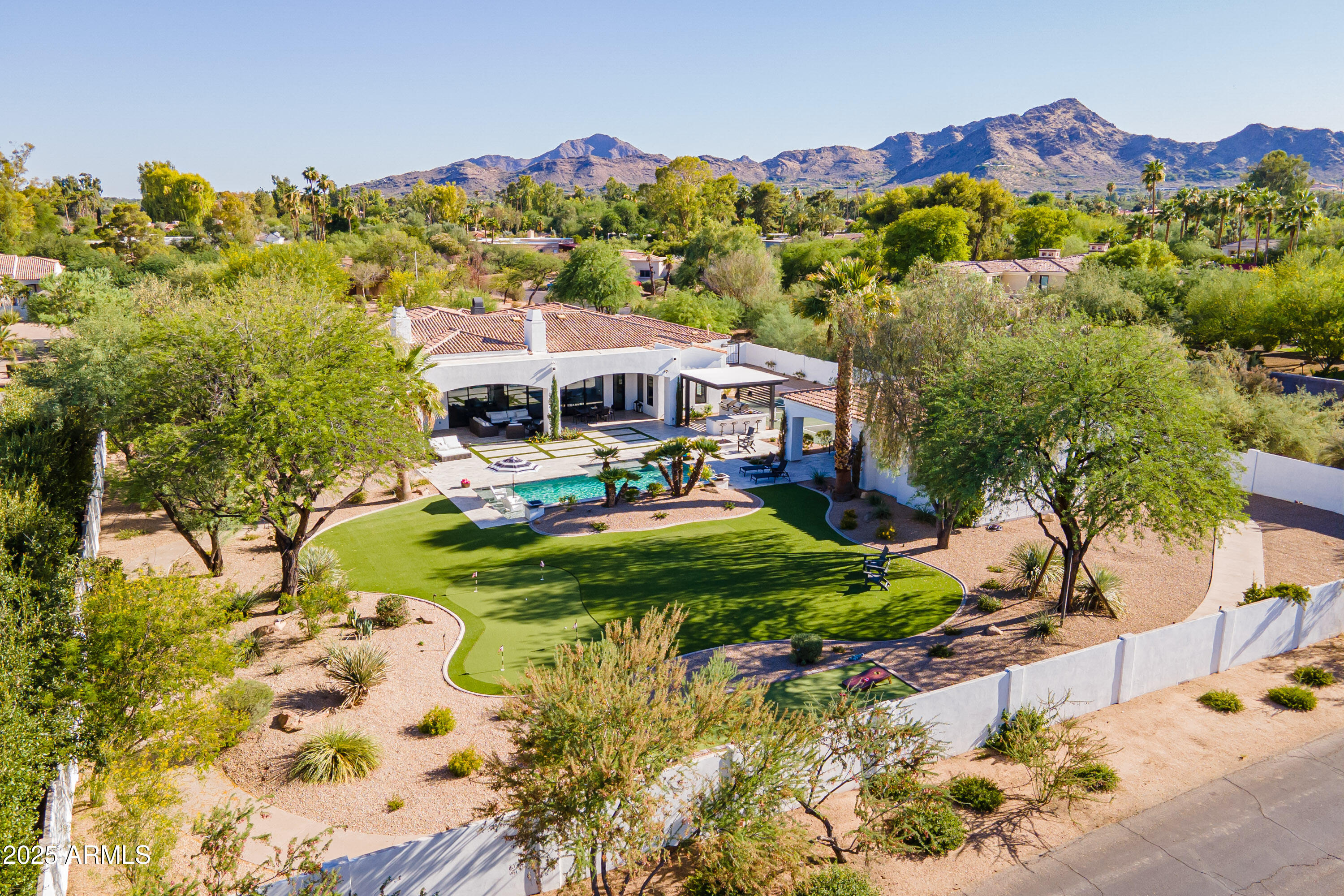 6802 East Sunnyvale Road Paradise Valley, AZ 85253 - Photo 139 of 188 Sunnyvale-Aerial-6