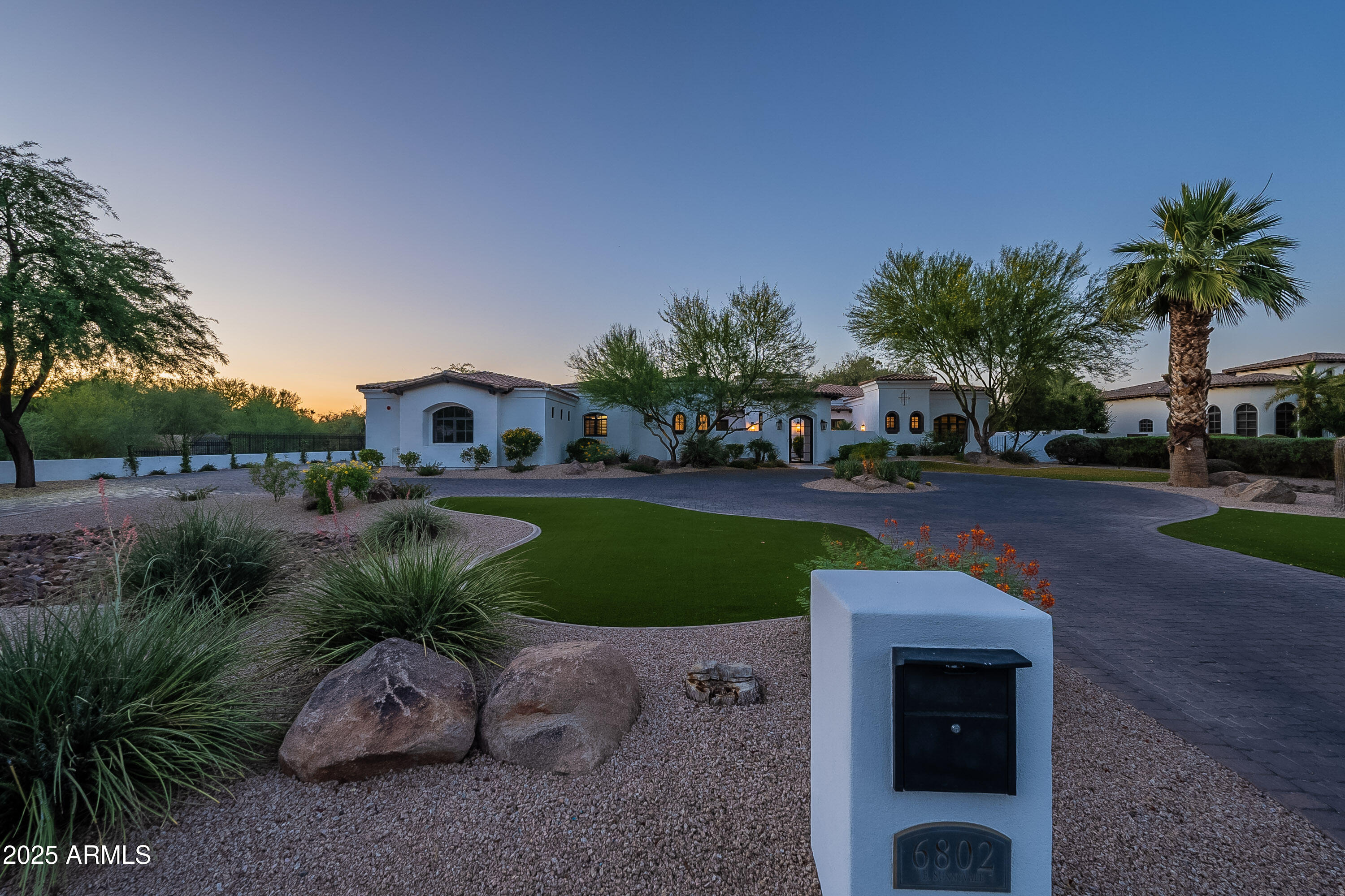 6802 East Sunnyvale Road Paradise Valley, AZ 85253 - Photo 147 of 188 Sunnyvale-Twilight-3