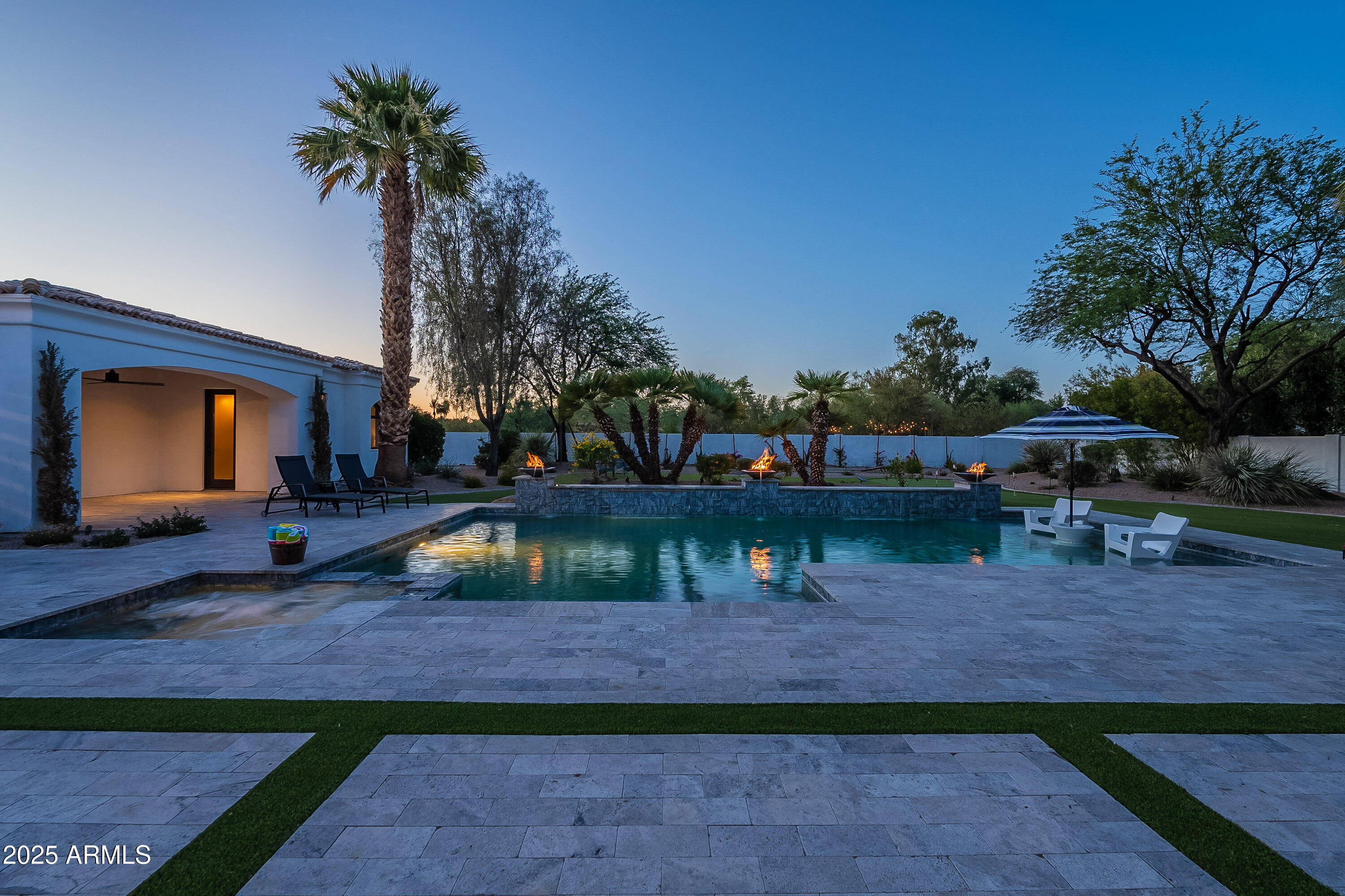 6802 East Sunnyvale Road Paradise Valley, AZ 85253 - Photo 156 of 188 Sunnyvale-Twilight-19