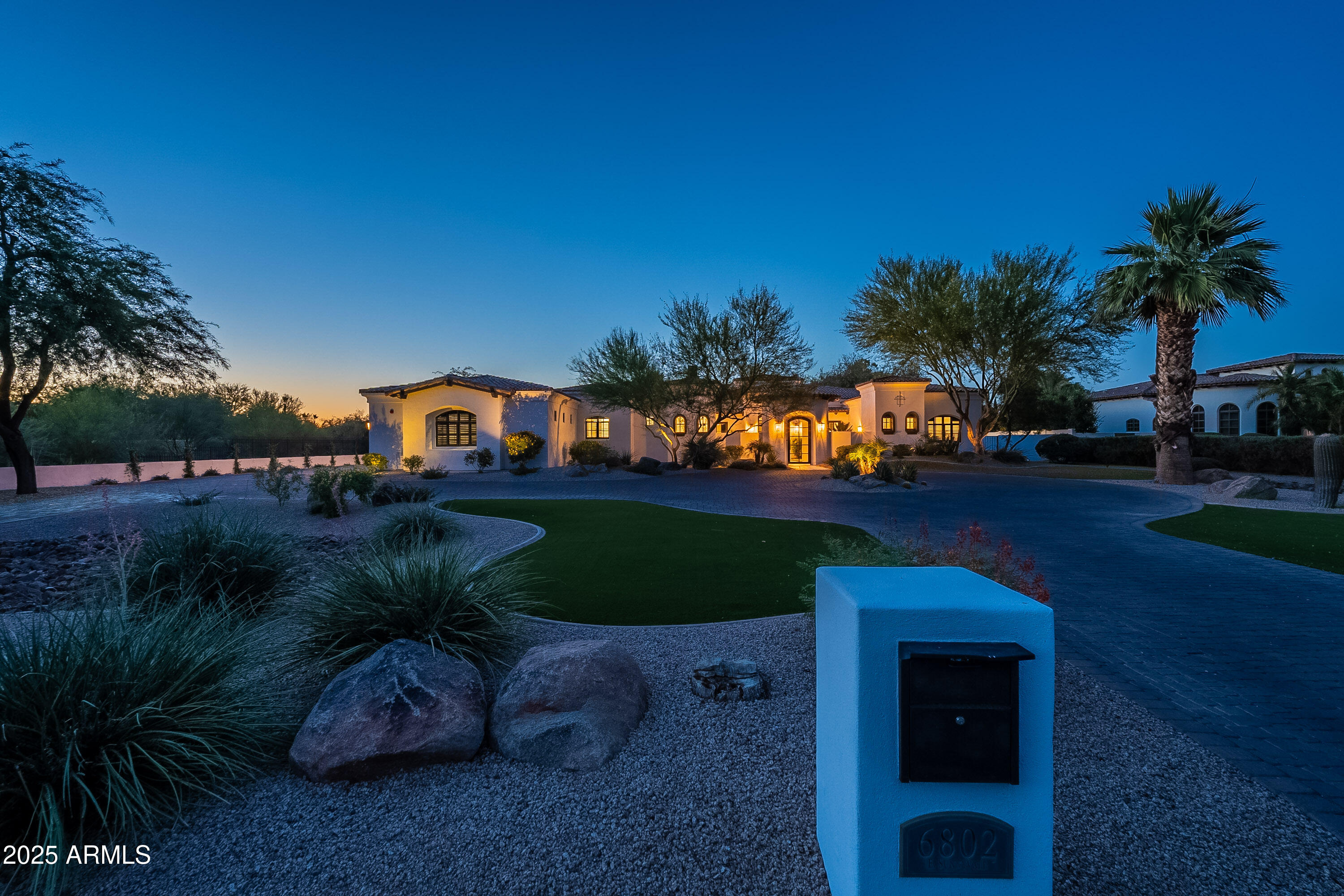 6802 East Sunnyvale Road Paradise Valley, AZ 85253 - Photo 159 of 188 Sunnyvale-Twilight-24