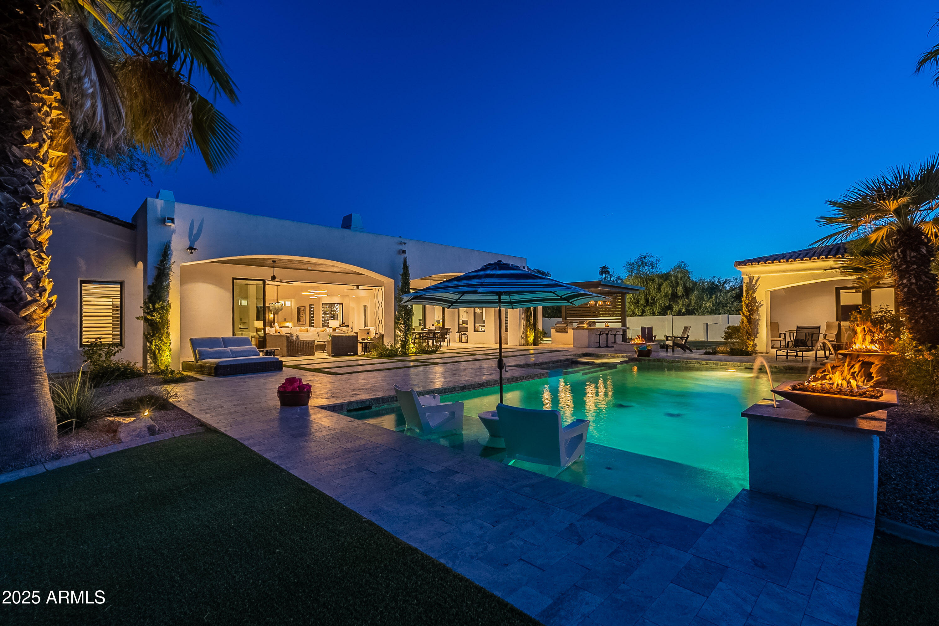 6802 East Sunnyvale Road Paradise Valley, AZ 85253 - Photo 162 of 188 Sunnyvale-Twilight-31