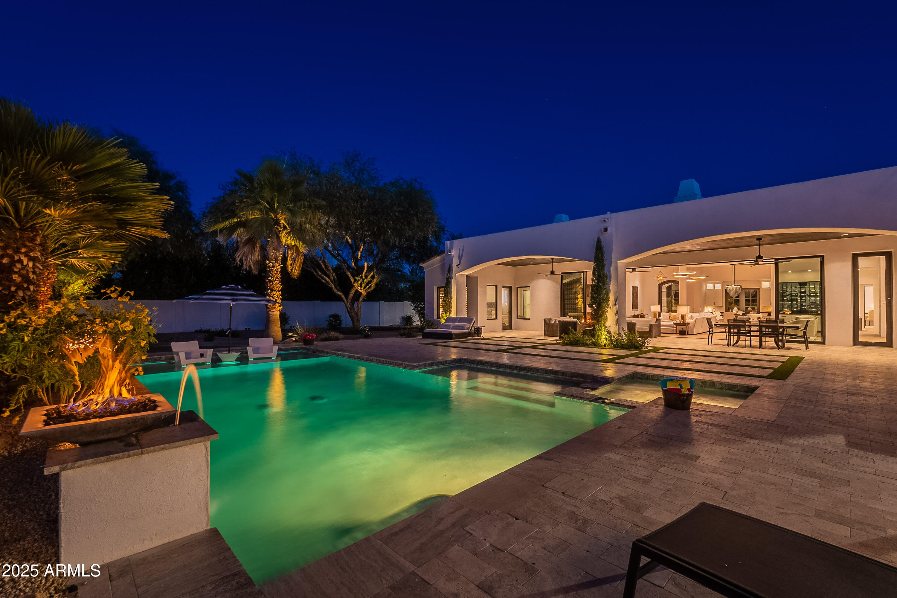 6802 East Sunnyvale Road Paradise Valley, AZ 85253 - Photo 167 of 188 Sunnyvale-Twilight-36