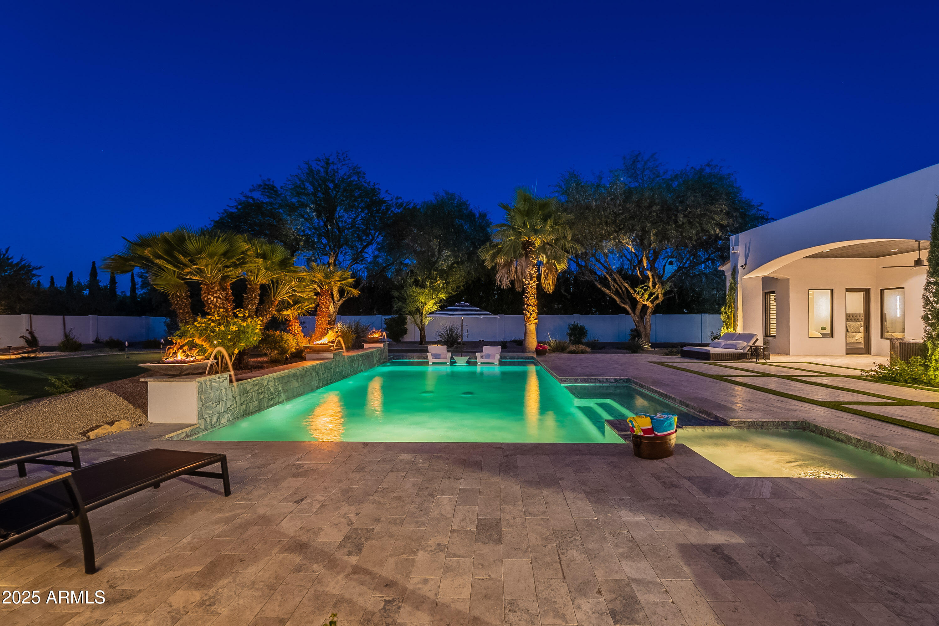 6802 East Sunnyvale Road Paradise Valley, AZ 85253 - Photo 168 of 188 Sunnyvale-Twilight-37