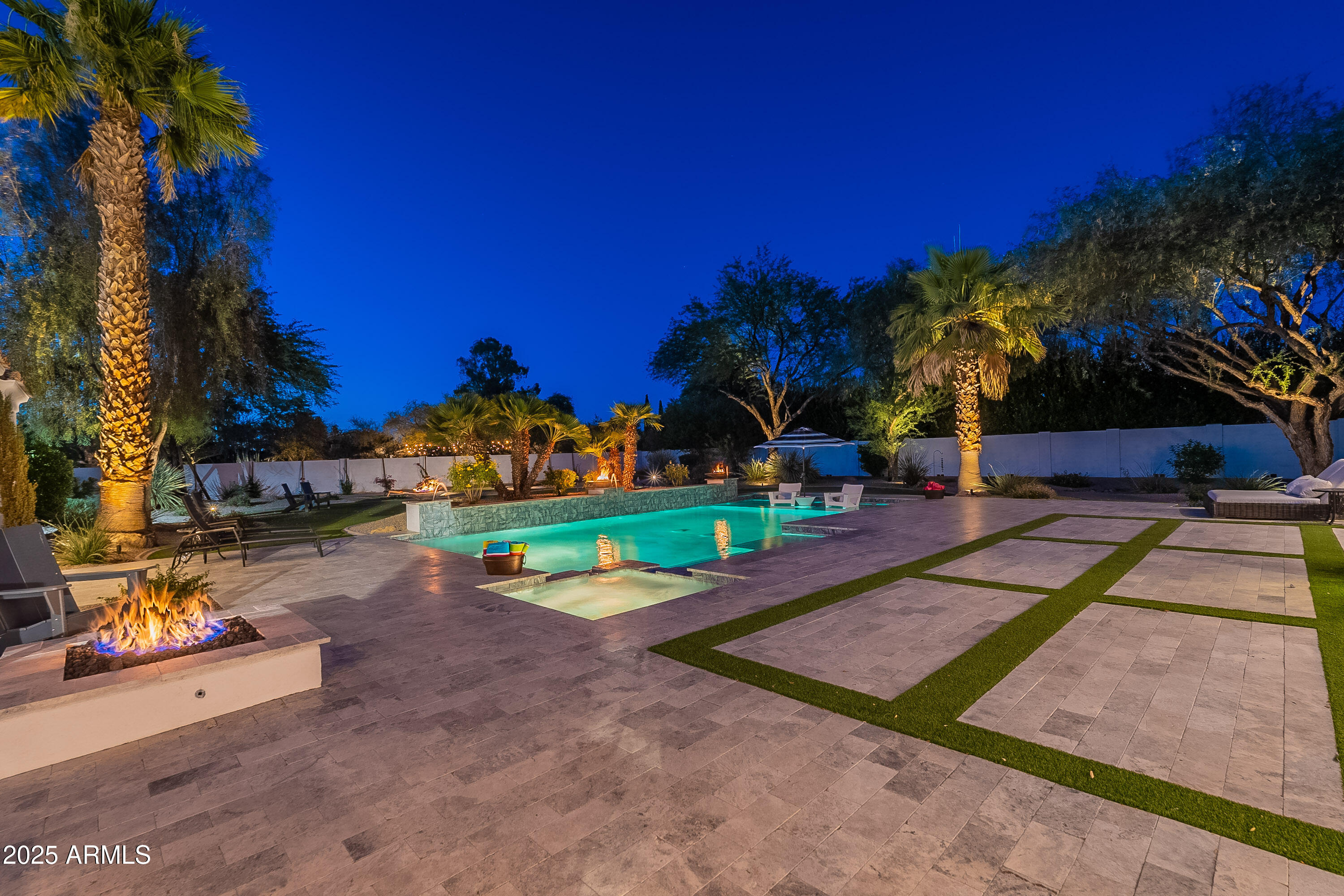 6802 East Sunnyvale Road Paradise Valley, AZ 85253 - Photo 172 of 188 Sunnyvale-Twilight-41