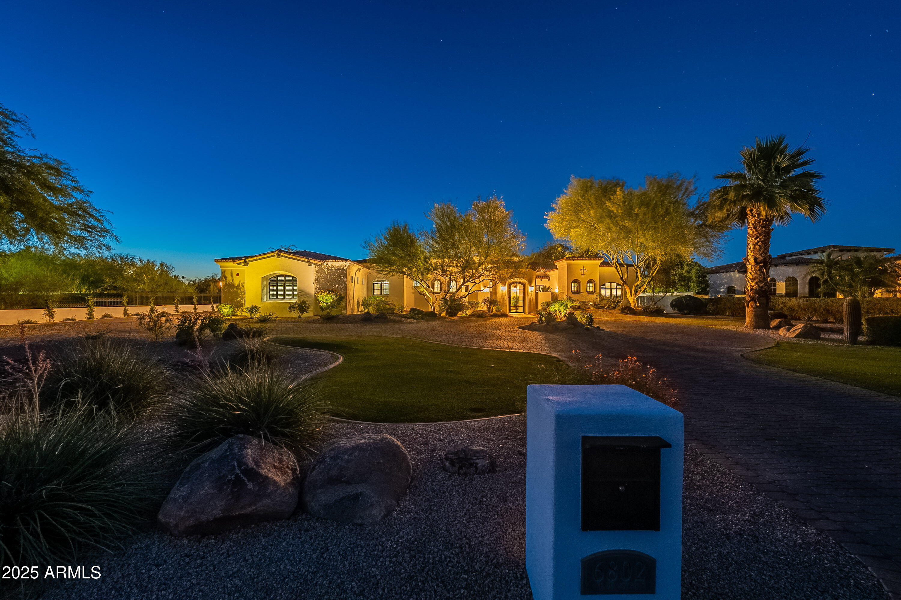 6802 East Sunnyvale Road Paradise Valley, AZ 85253 - Photo 176 of 188 Sunnyvale-Twilight-45