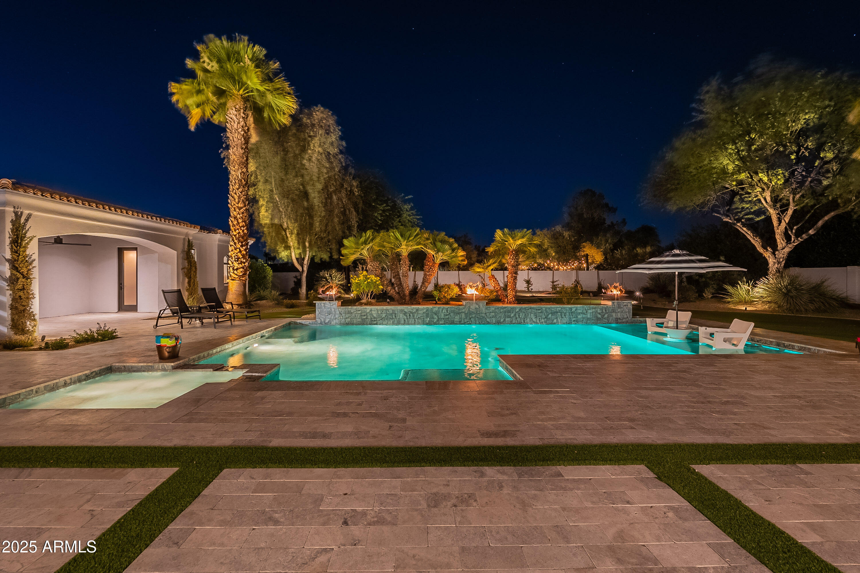 6802 East Sunnyvale Road Paradise Valley, AZ 85253 - Photo 188 of 188 Sunnyvale-Twilight-63