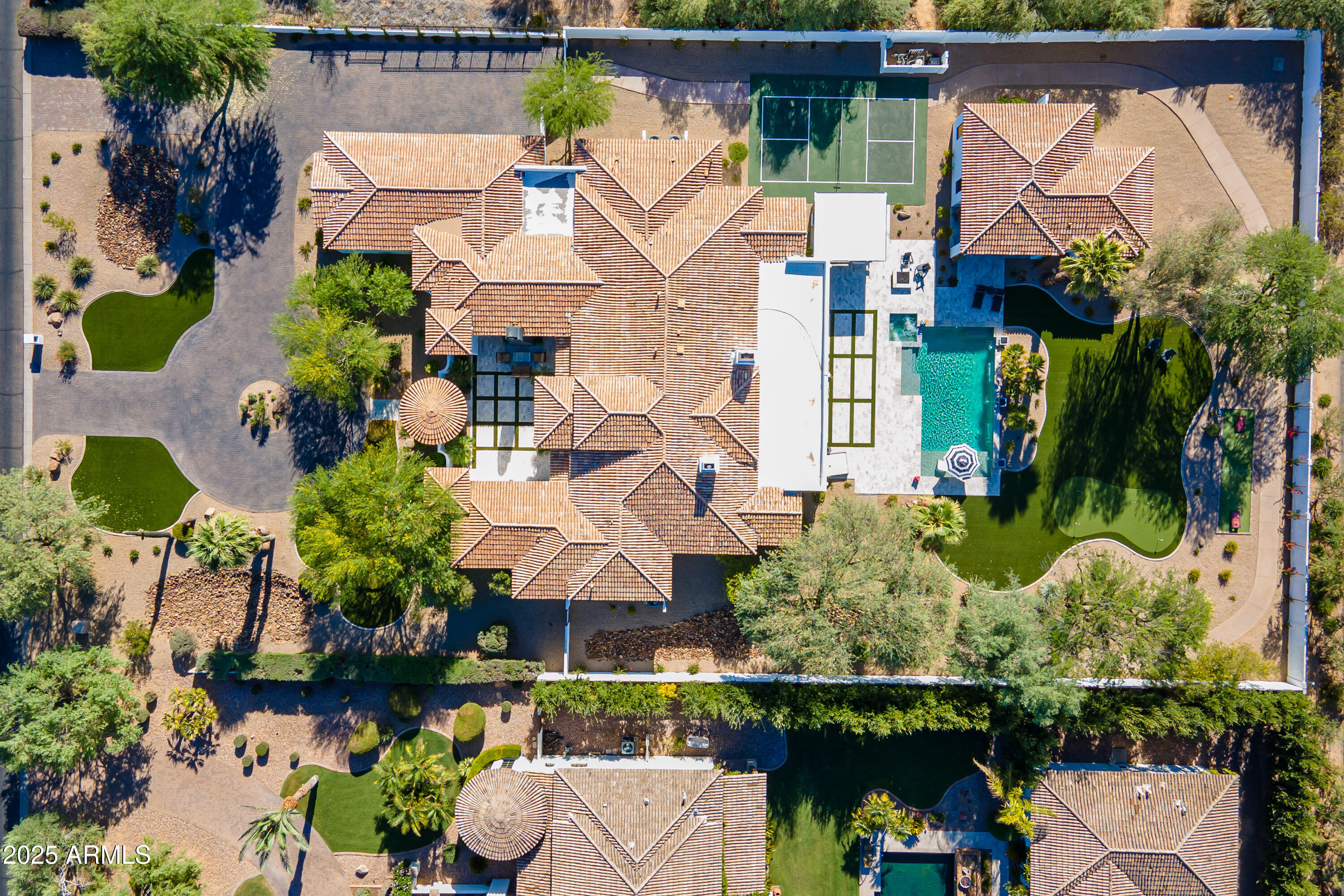 6802 East Sunnyvale Road Paradise Valley, AZ 85253 - Photo 79 of 188 Sunnyvale-Aerial-4