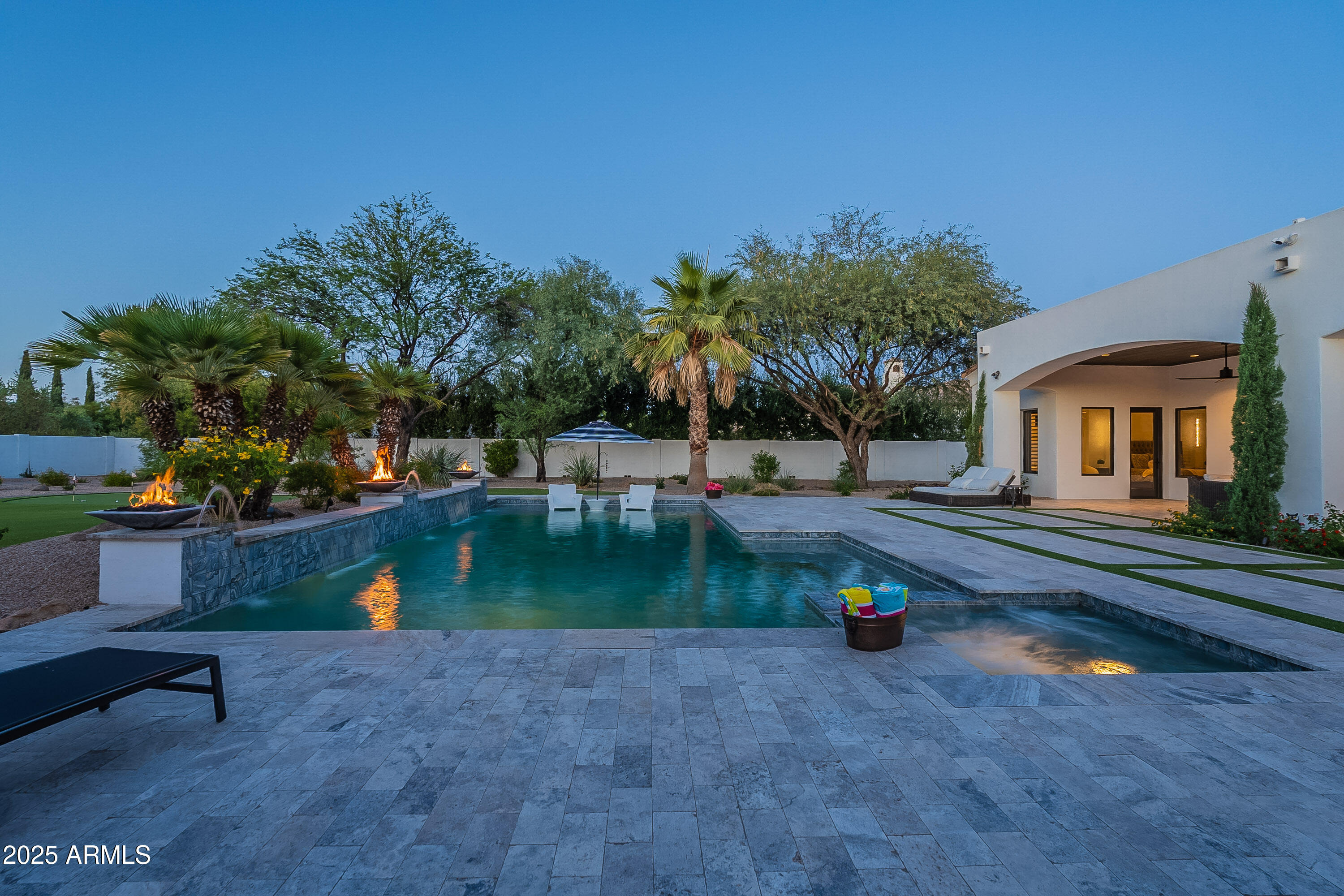 6802 East Sunnyvale Road Paradise Valley, AZ 85253 - Photo 82 of 188 Sunnyvale-Twilight-14