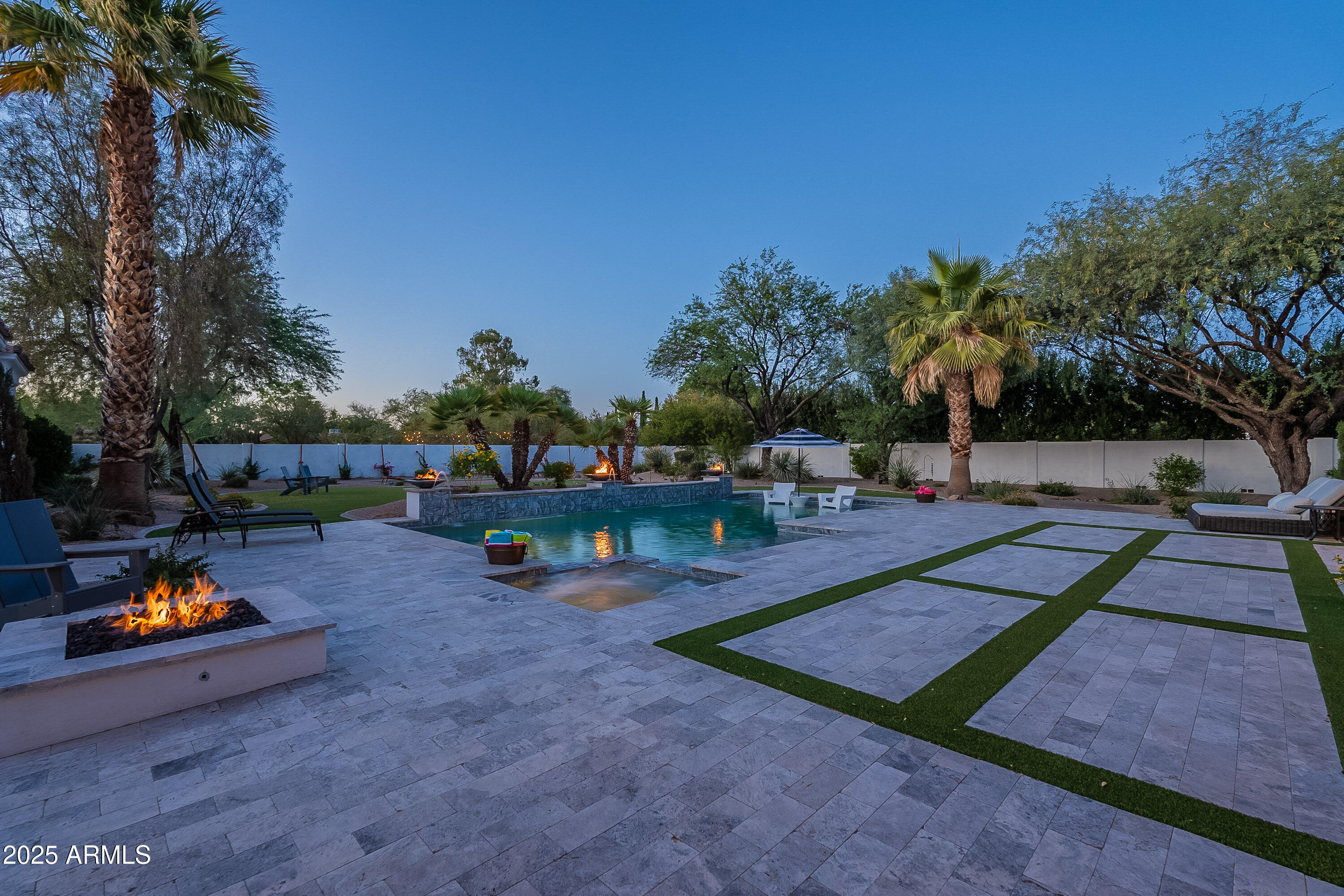 6802 East Sunnyvale Road Paradise Valley, AZ 85253 - Photo 84 of 188 Sunnyvale-Twilight-18