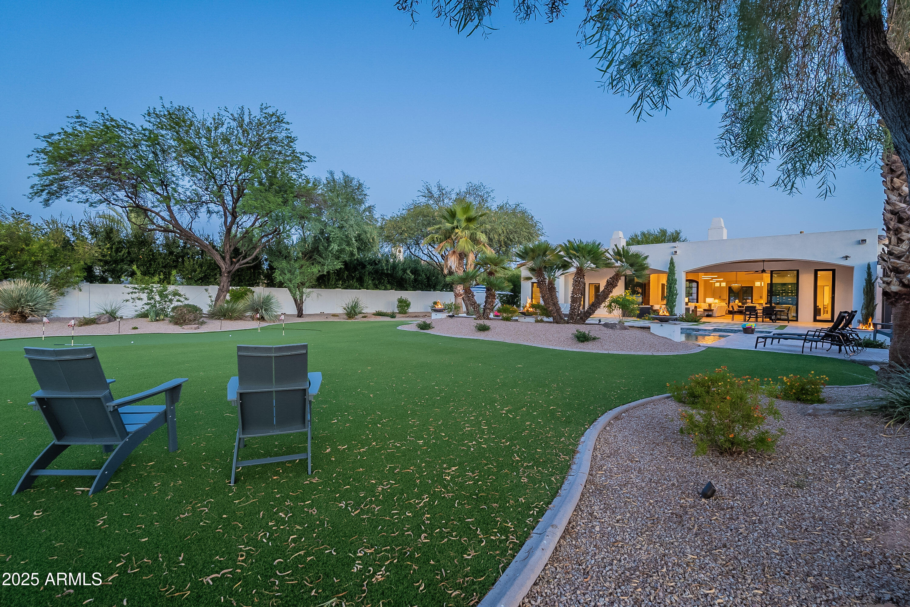 6802 East Sunnyvale Road Paradise Valley, AZ 85253 - Photo 88 of 188 Sunnyvale-Twilight-13
