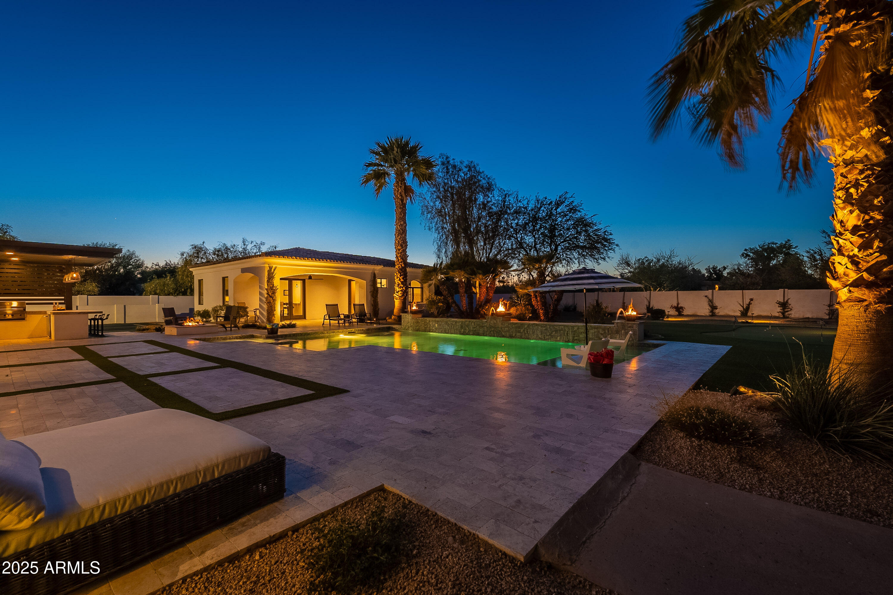 6802 East Sunnyvale Road Paradise Valley, AZ 85253 - Photo 91 of 188 Sunnyvale-Twilight-29