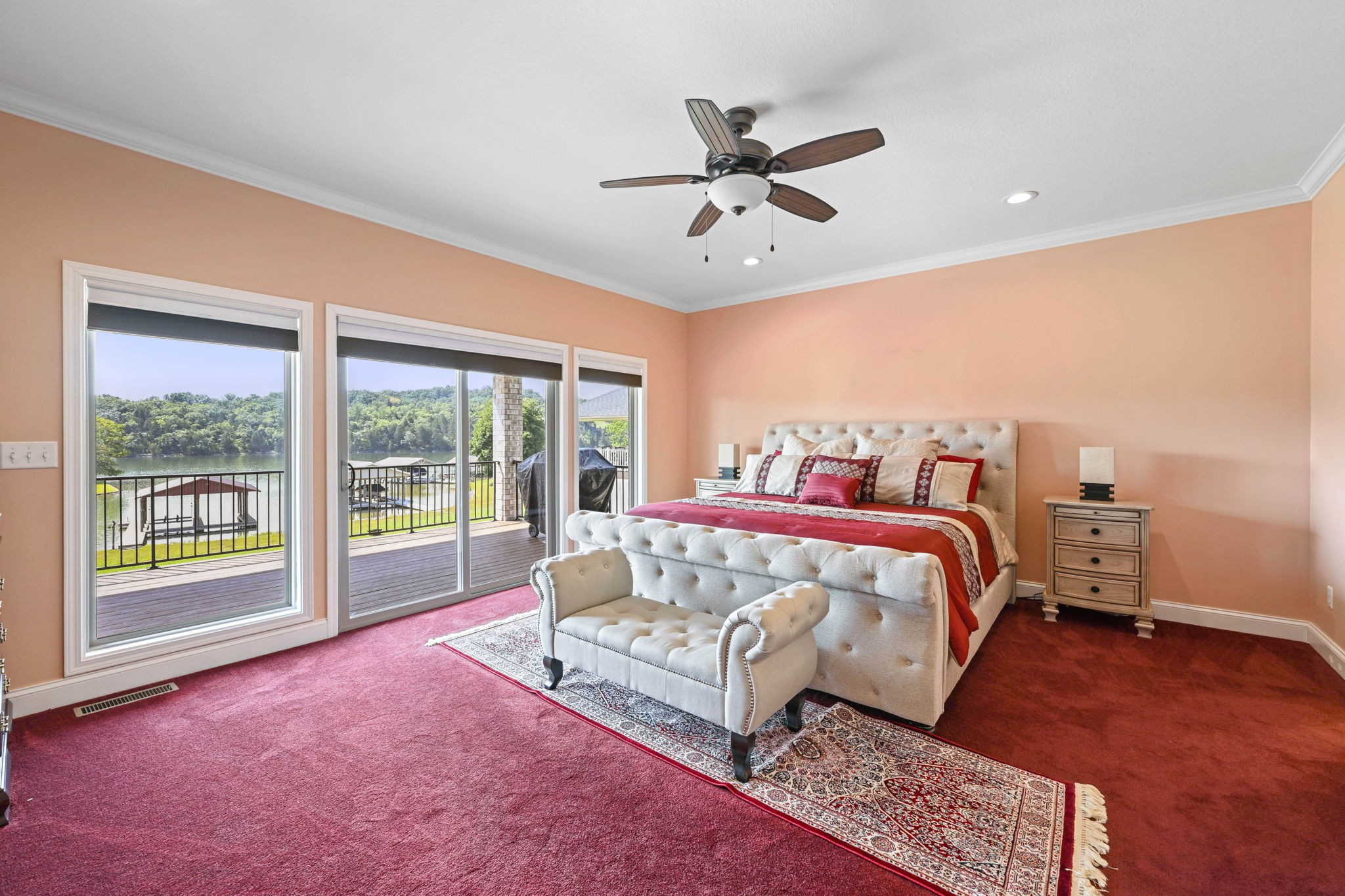 850 Sable Road Spring City, TN 37381 - Photo 20 of 56 a spacious bedroom with a bed and a large window