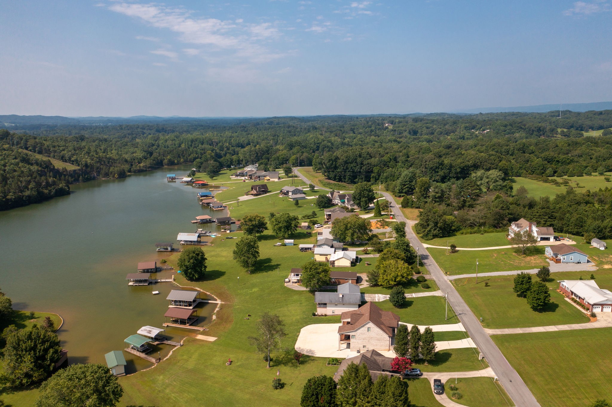 850 Sable Road Spring City, TN 37381 - Photo 4 of 56 an aerial view of a house with a swimming pool
