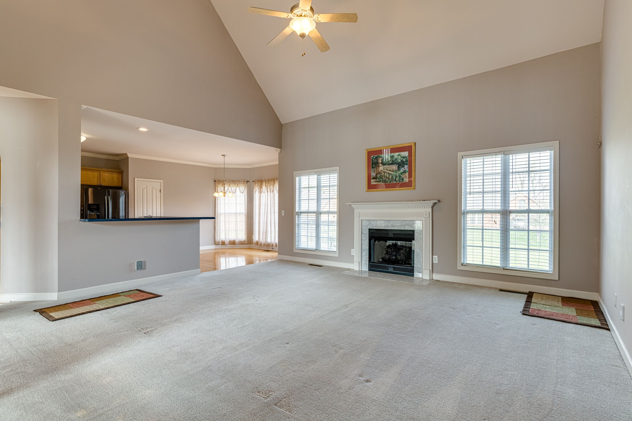 1028 Grider Drive Gallatin, TN 37066 - Photo 10 of 47 a view of a livingroom with a fireplace and window