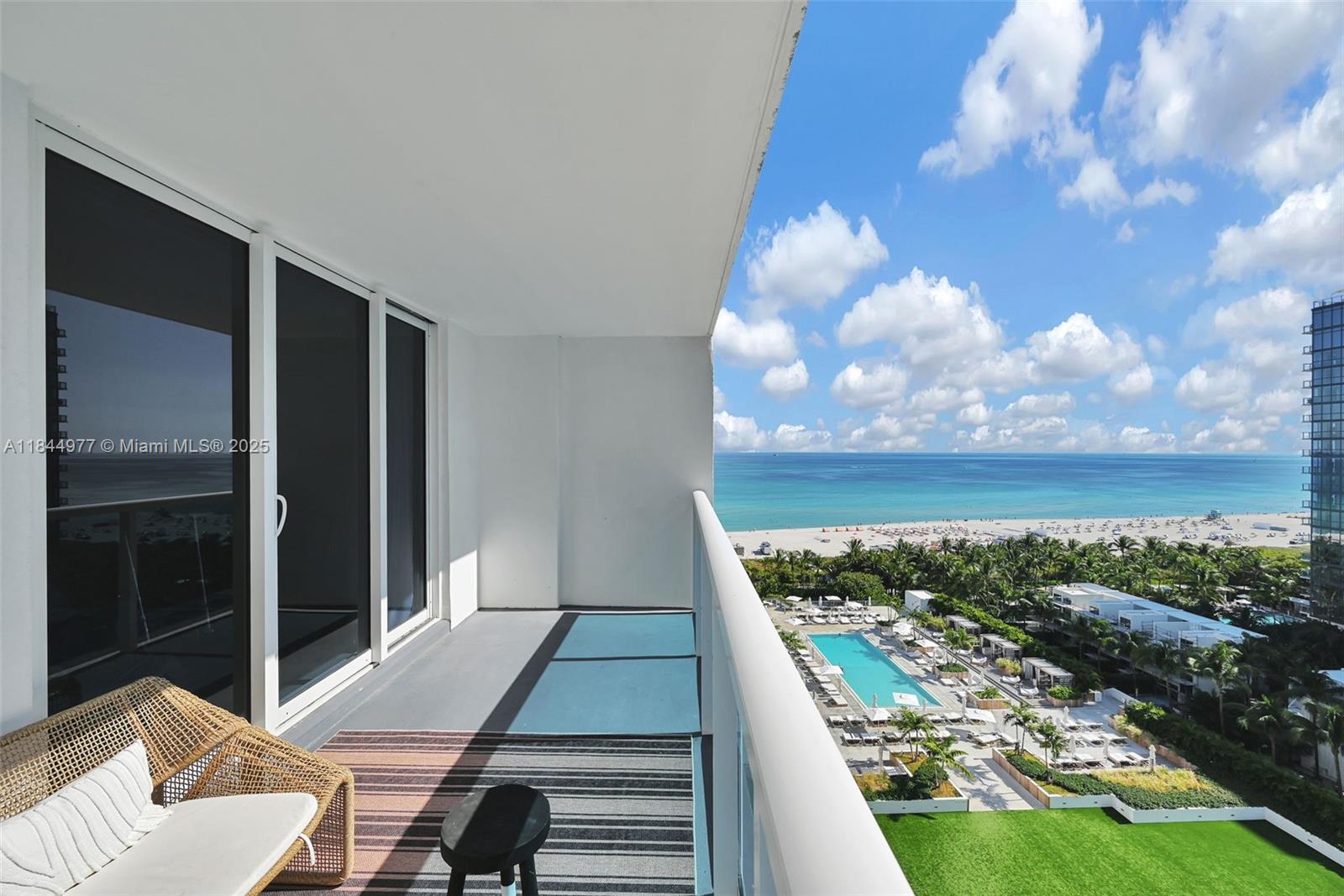 2301 Collins Avenue, Unit 1201 Miami Beach, FL 33139 - Photo 1 of 53 a view of balcony with furniture