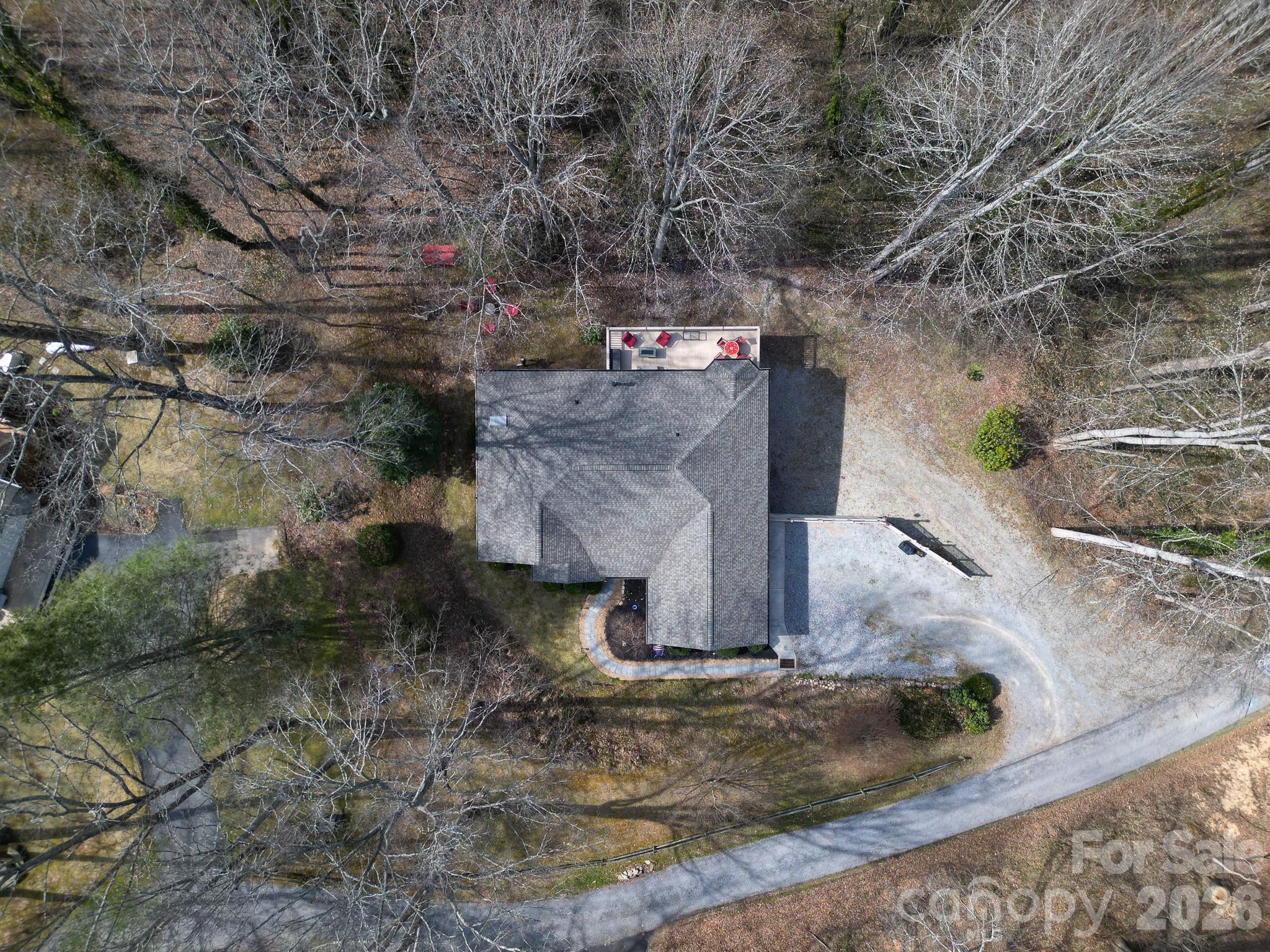 737 Woodbine Road Waynesville, NC 28785 - Photo 46 of 48 a view of a house with a yard