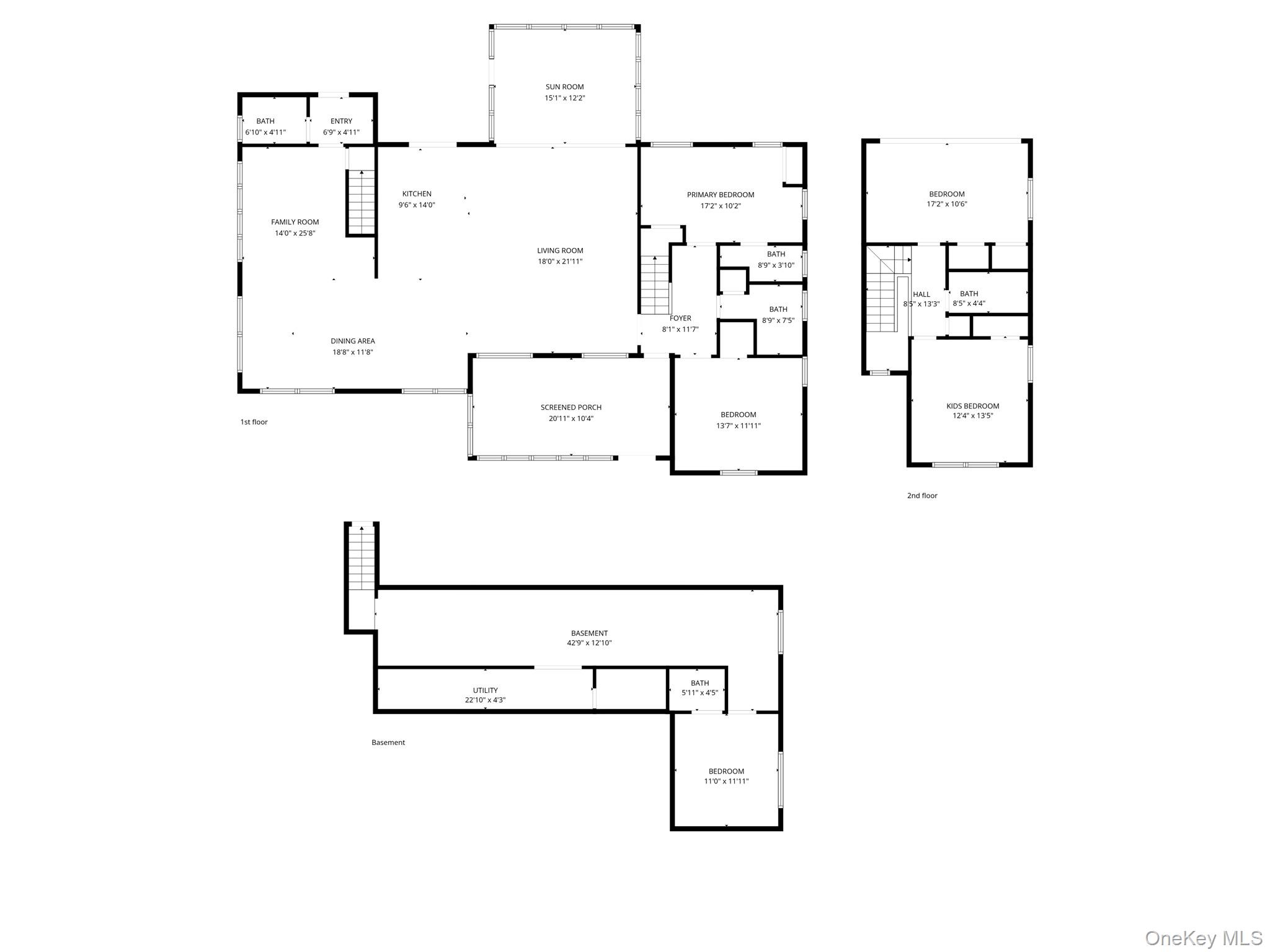 36 South Howells Point Road Bellport, NY 11713 - Photo 26 of 29 a picture of floor plan