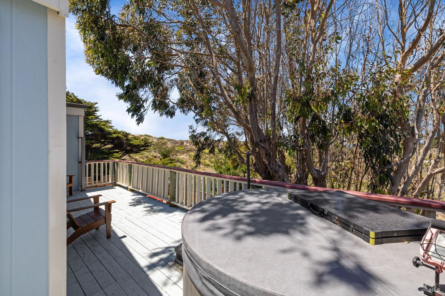 1846 Whaleship Road Bodega Bay, CA 94923 - Photo 13 of 69 a view of a deck with a patio